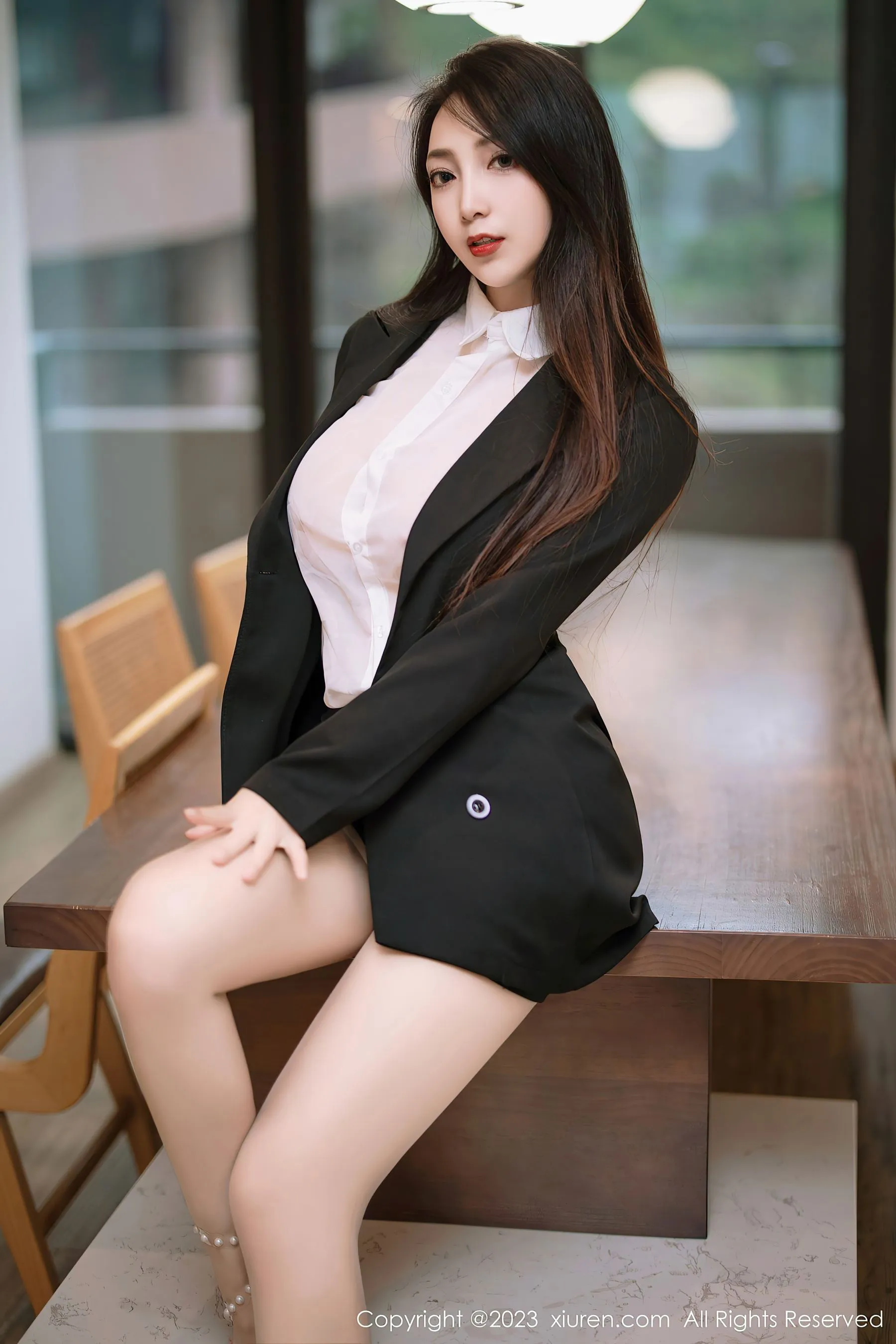  秀人网 No.6341 娇喘JC 丝袜美臀第22张