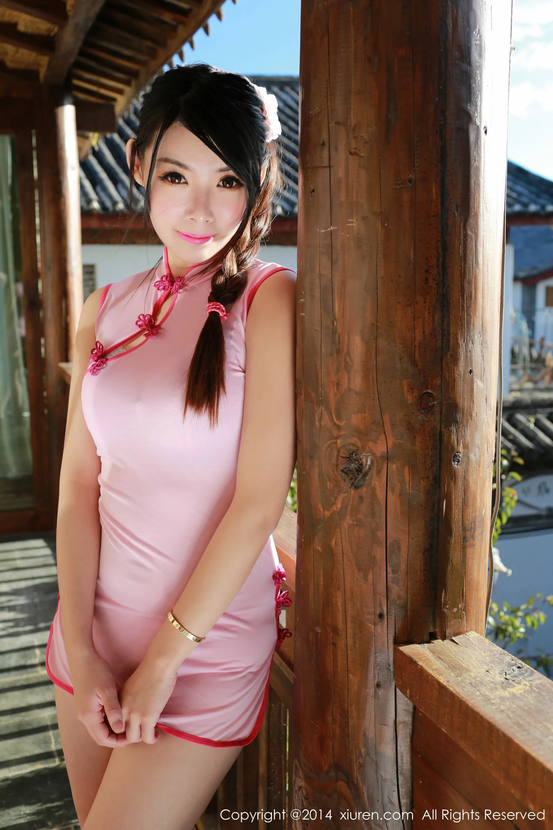  MARA酱(徐雯)《丽江旅拍》人景合一古典系列 秀人网 No.248第12张