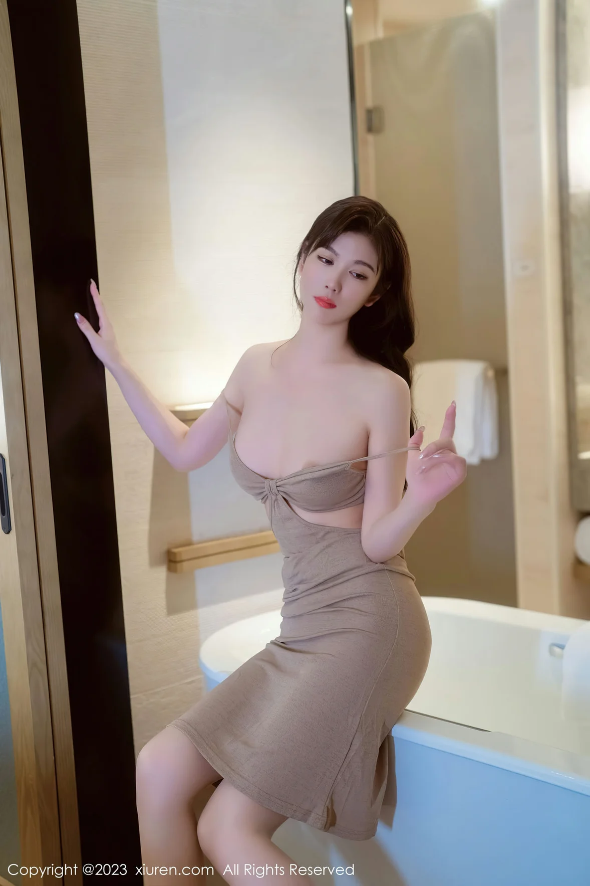  XiuRen 秀人 No.7167 李雅柔182CM 原色丝袜 [55P]第7张