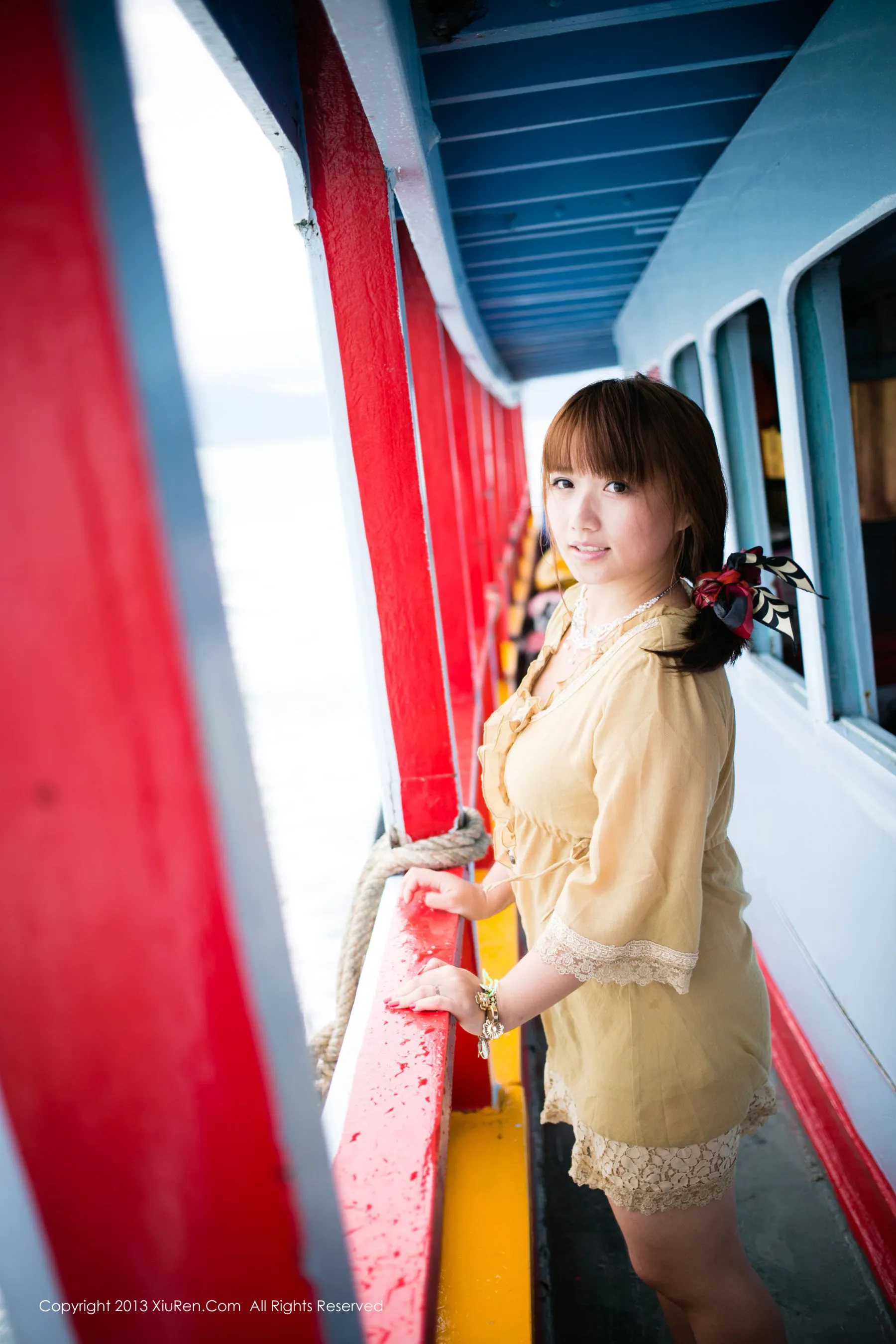 默漠无荢 小清新合集 秀人网 No.053第8张