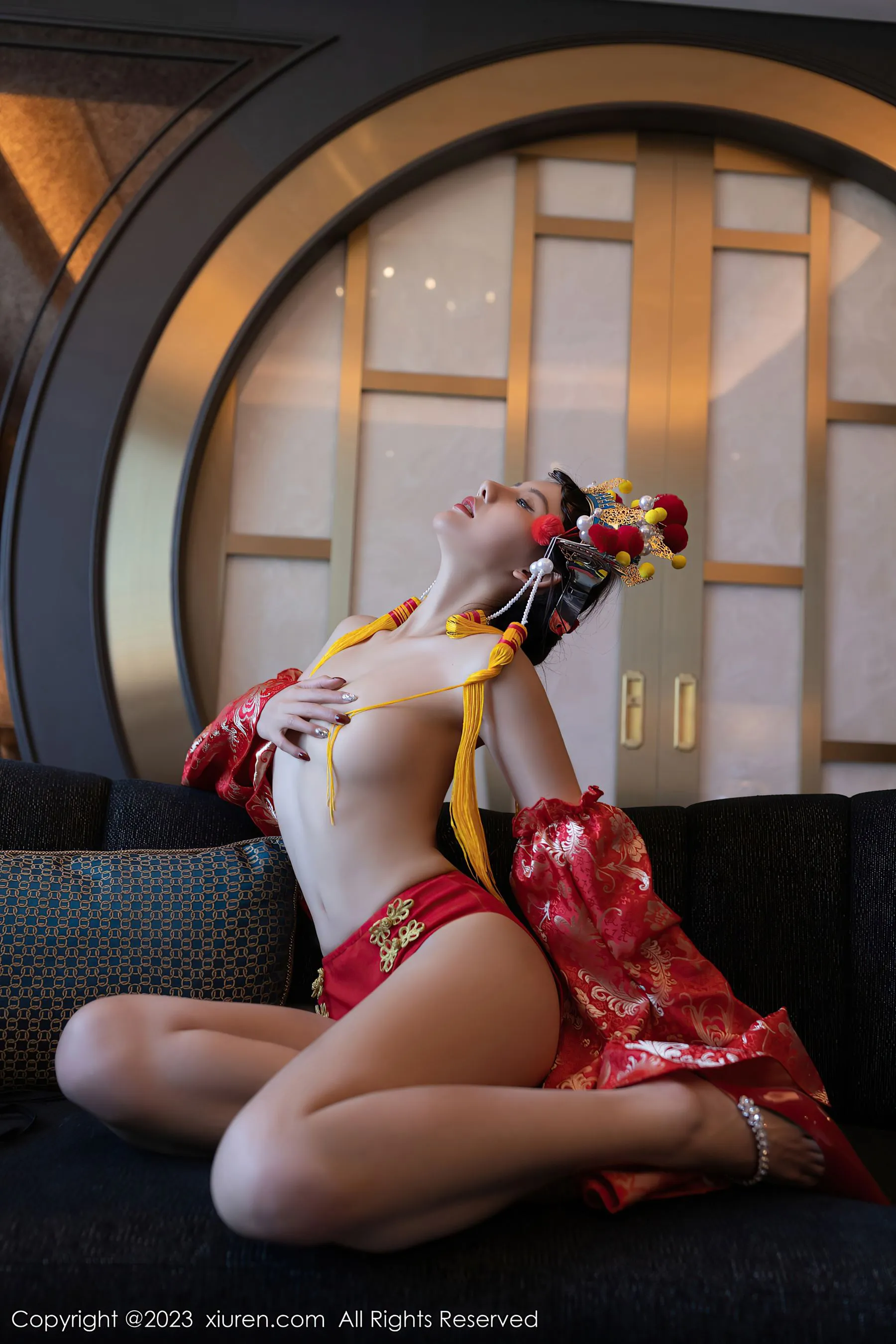 秀人网 No.6308 就是阿朱啊第5张