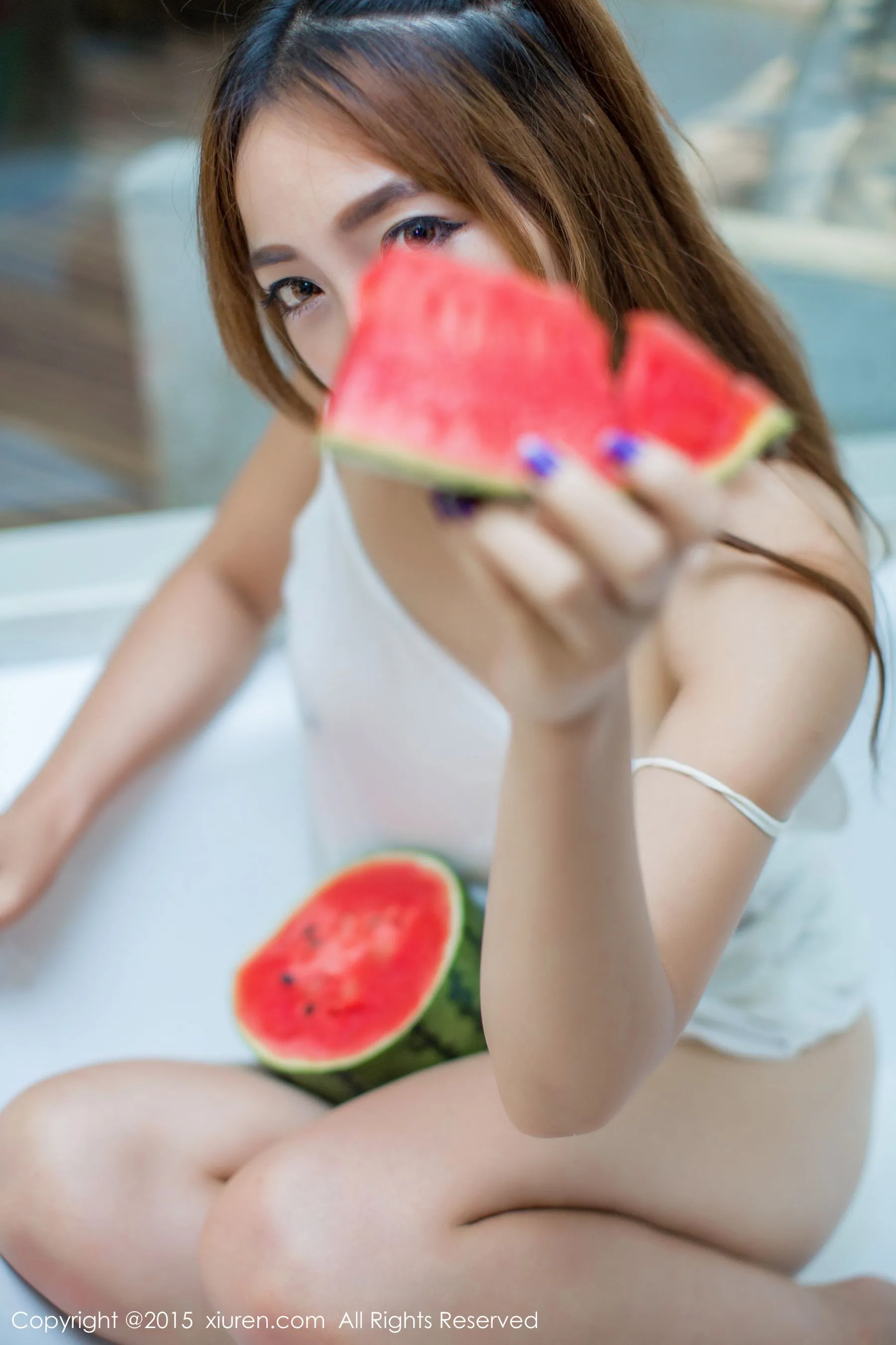 黄歆苑《水果女孩的诱惑》 秀人网 No.379第2张