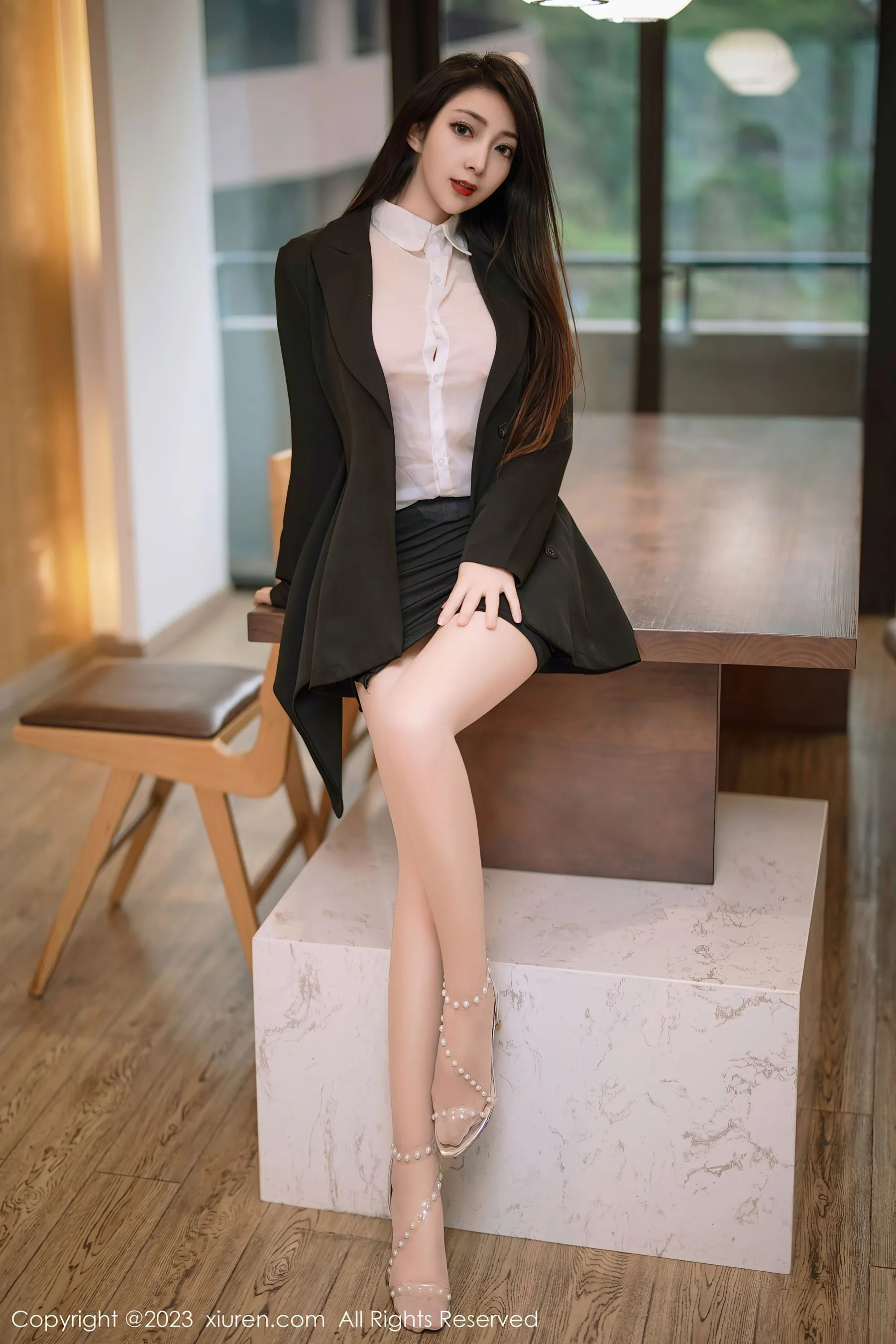  秀人网 No.6341 娇喘JC 丝袜美臀第22张