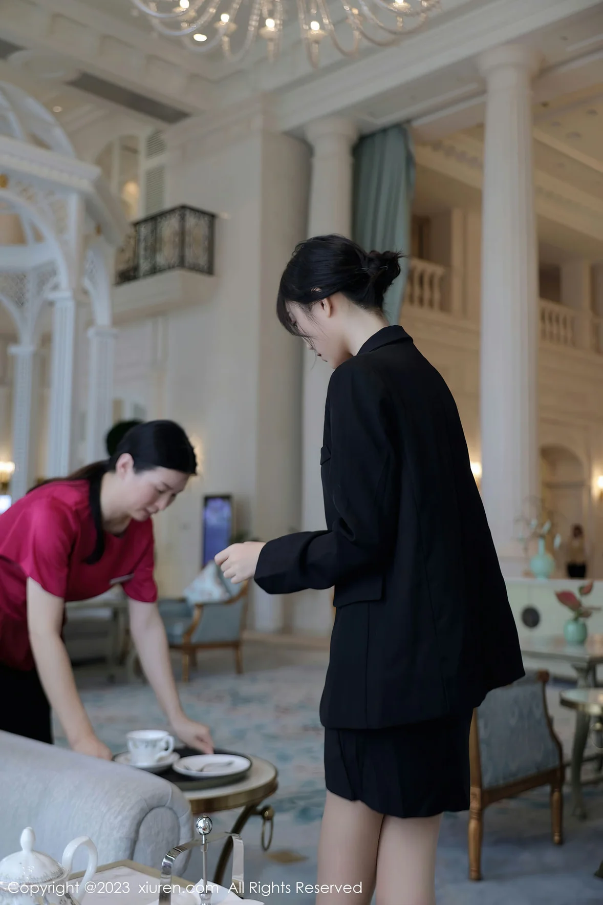  XiuRen 秀人 No.7102 玥儿玥er 红色情趣杭州旅拍 [64P]第3张