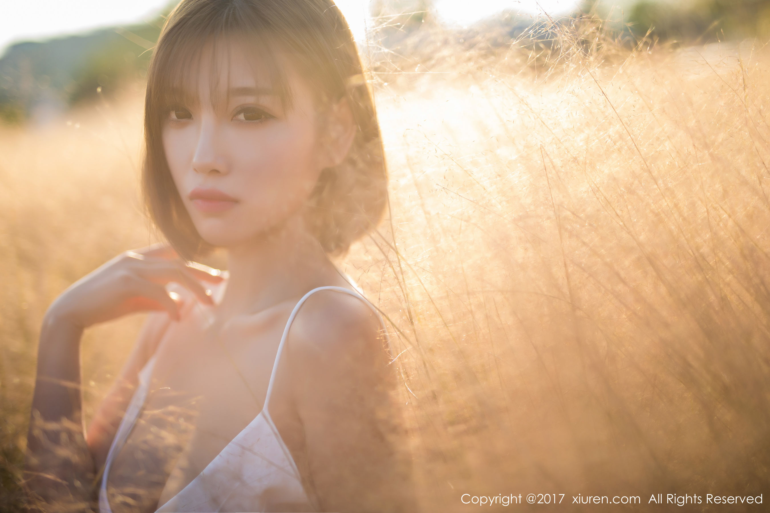 甜美女神@杨晨晨sugar《性感室外写真》 秀人 NO.847第2张