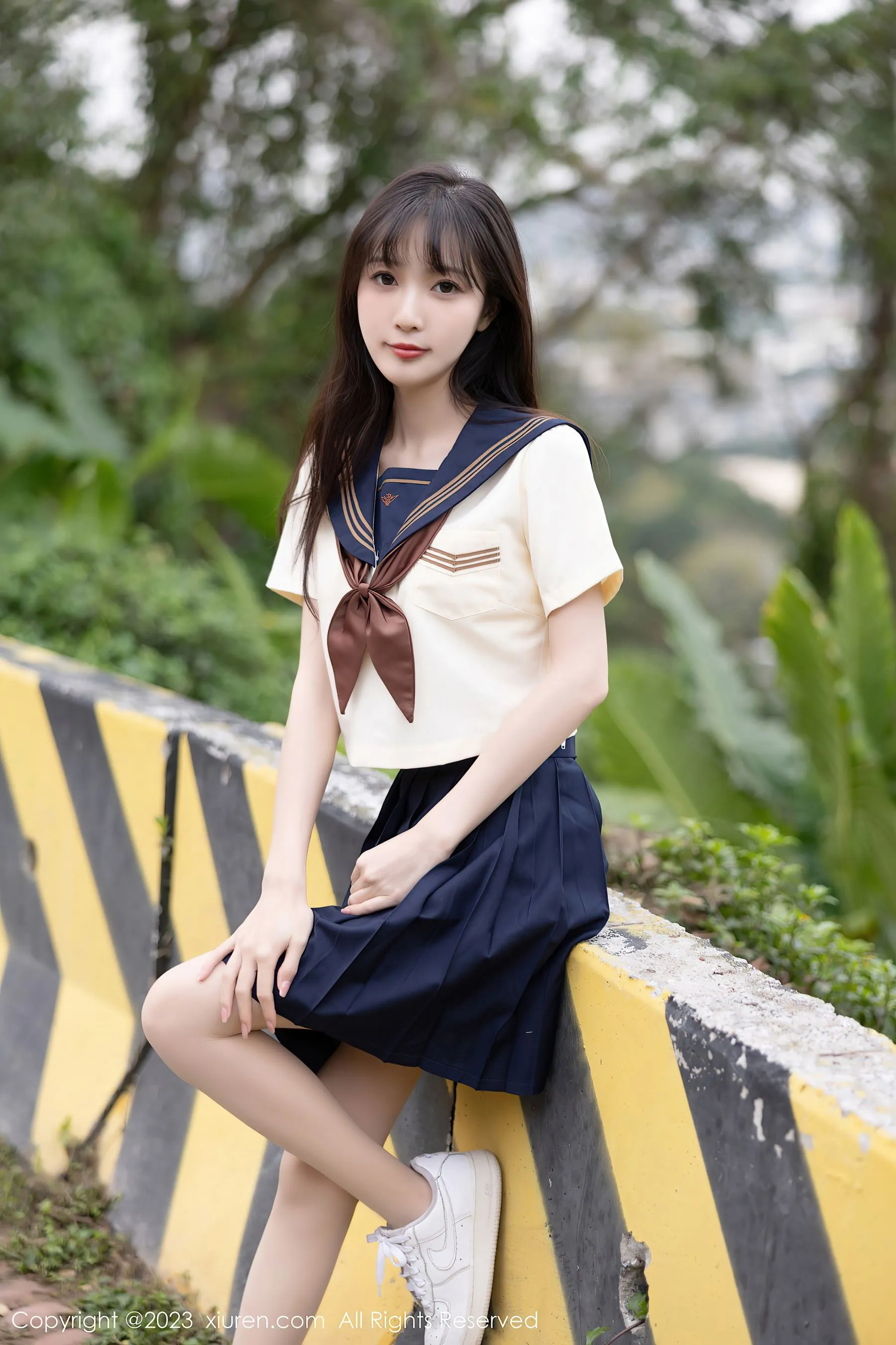  秀人网 No.6126 林星阑 制服美腿第16张