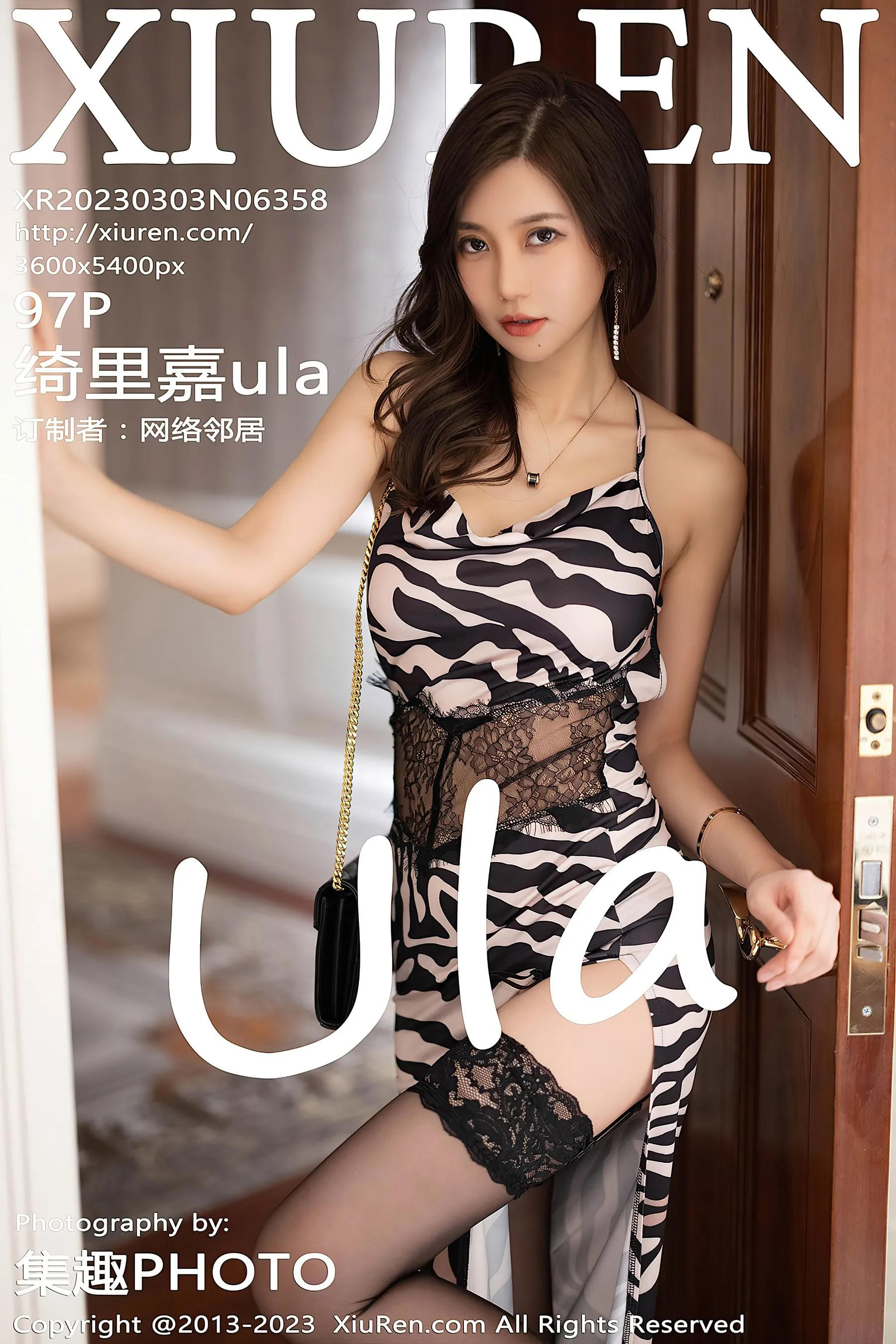 秀人网 No.6358 绮里嘉ula 黑丝美腿第29张