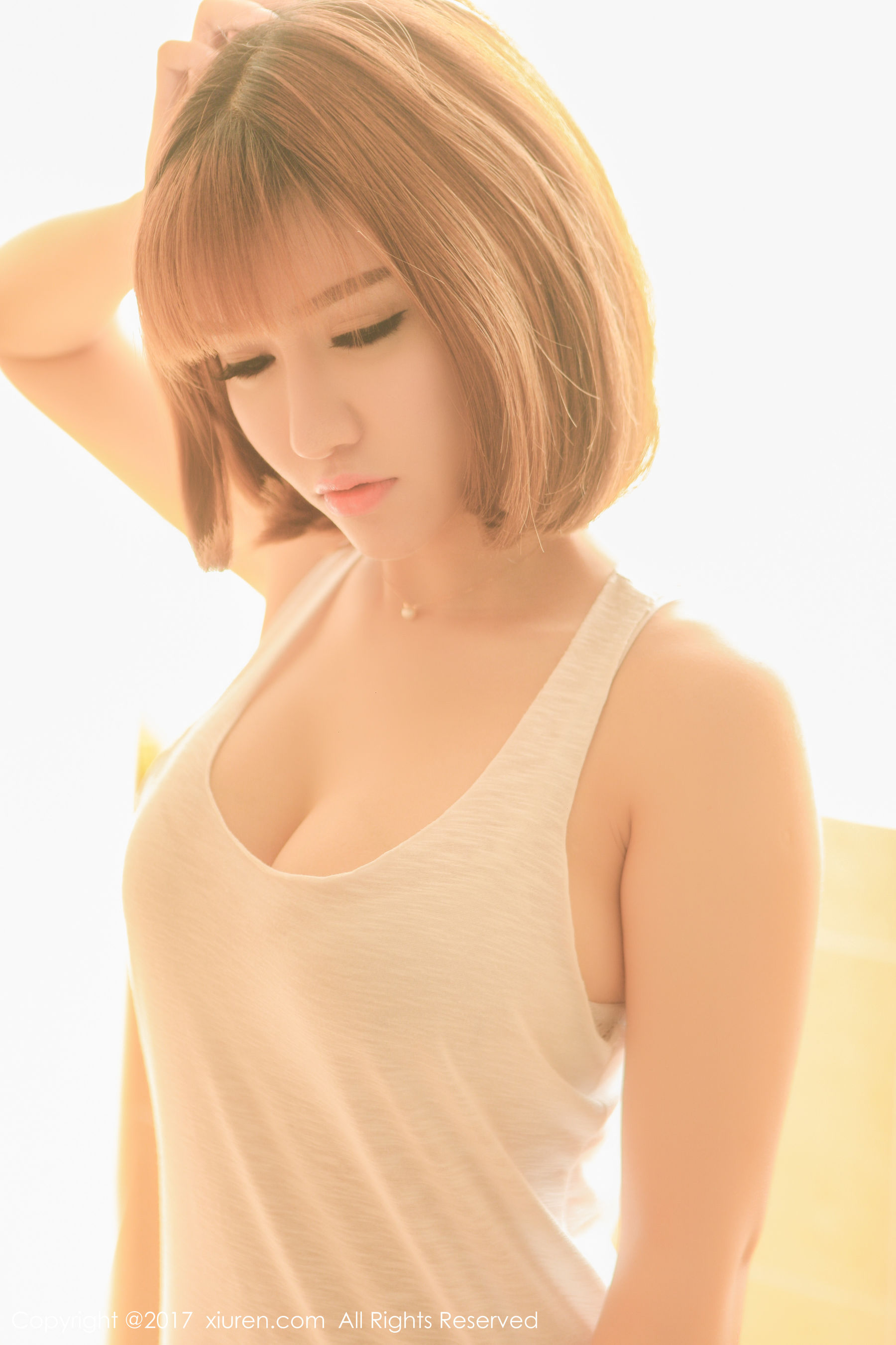 K8傲娇萌萌Vivian《COS超级索尼子+梦幻七彩裙子》 秀人网XIUREN No.722第5张