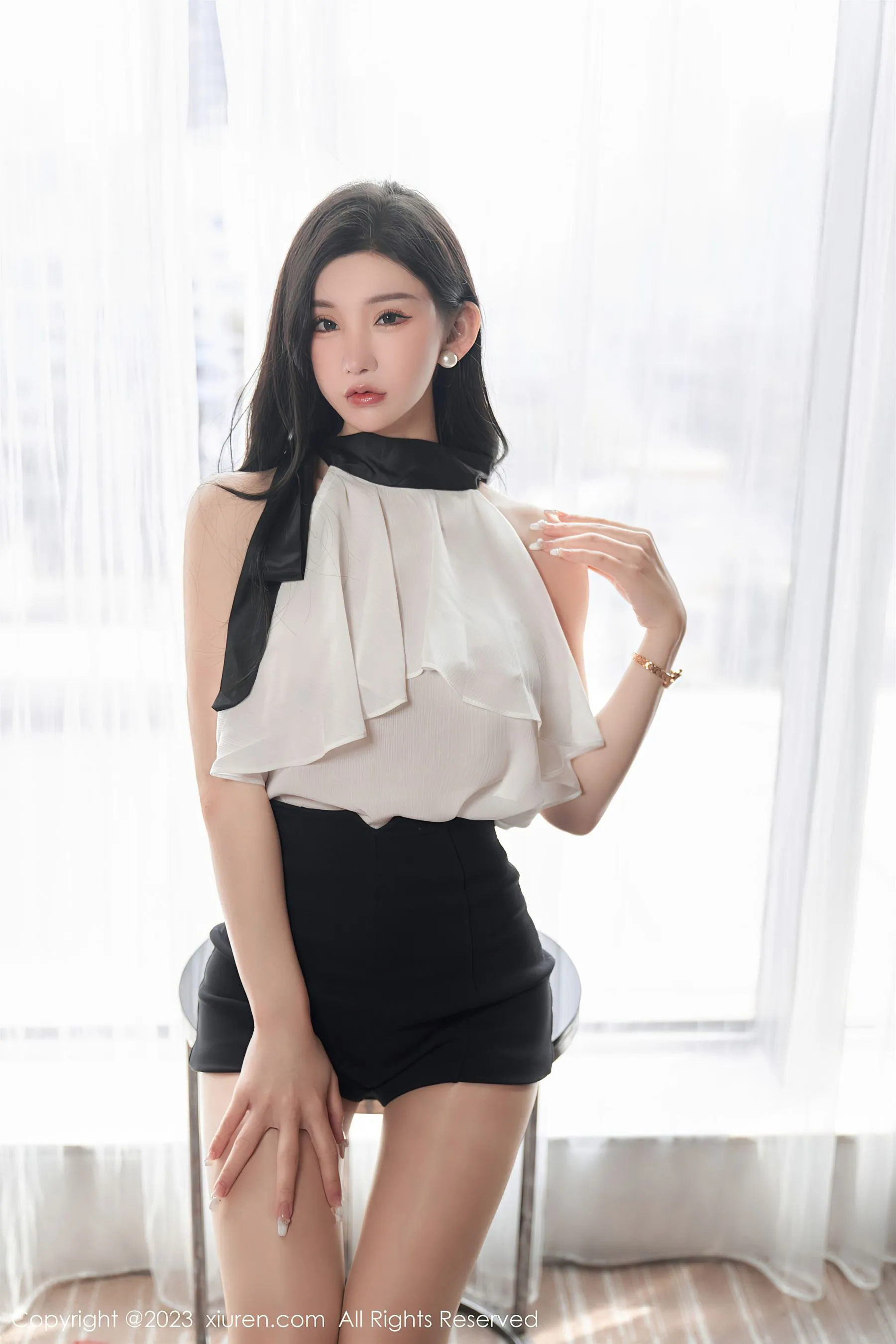  秀人网 No.6435 周于希Sally 美臀丝袜第24张