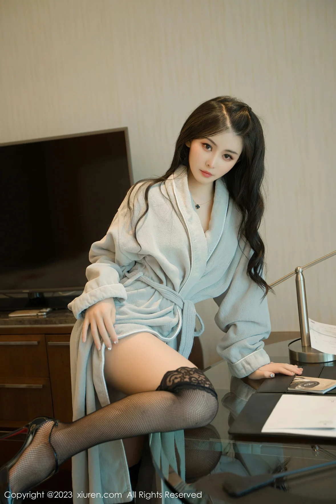  XiuRen 秀人 No.7107 柒喜小baby 蕾丝情趣性感写真 [57P]第3张