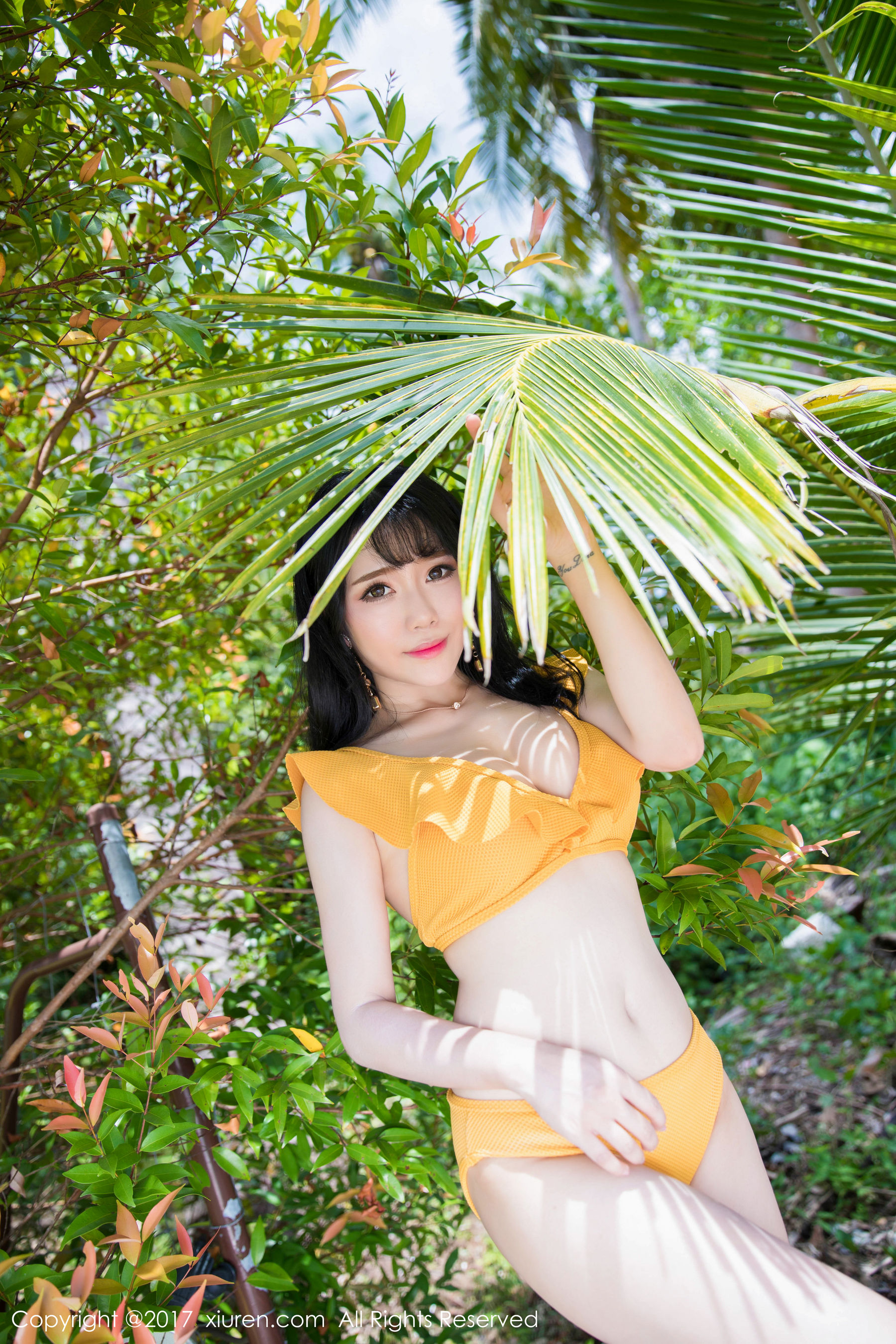 兜豆靓Youlina《田园风仙子》 秀人 NO.855第7张