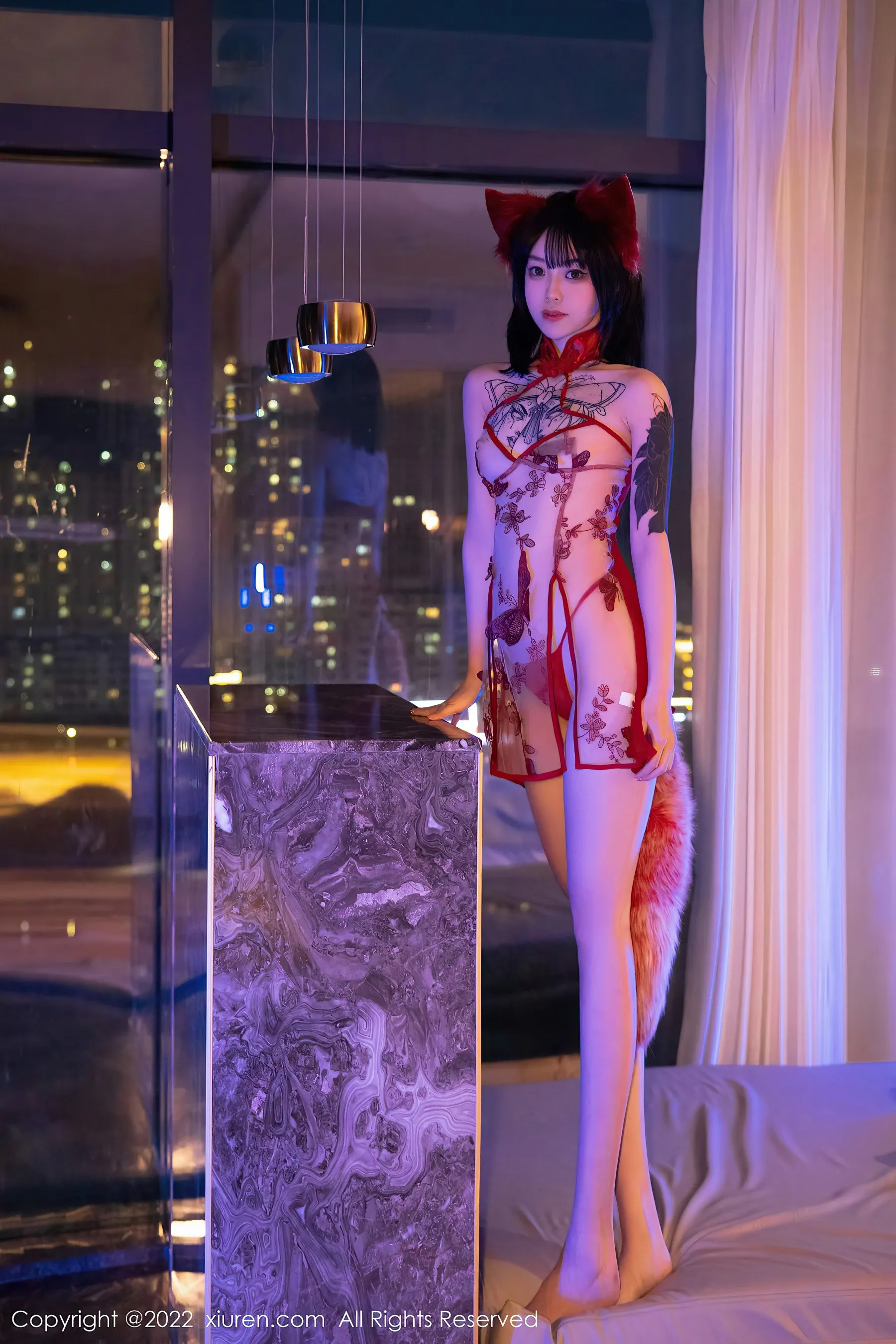 秀人网 No.4634 奶瓶. 清纯美腿情趣内衣第16张