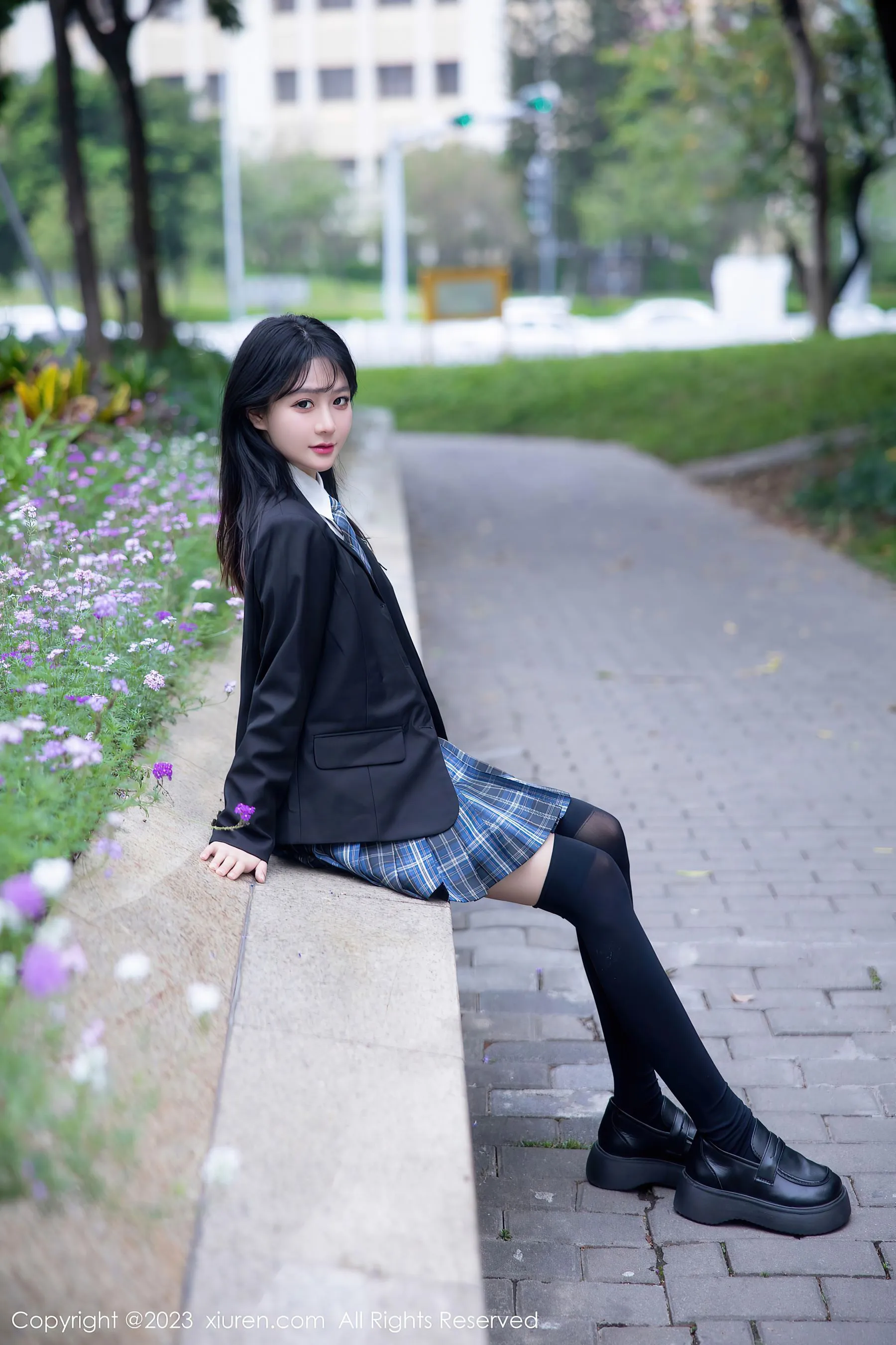  秀人网 No.6662 幼幼 制服美腿第10张