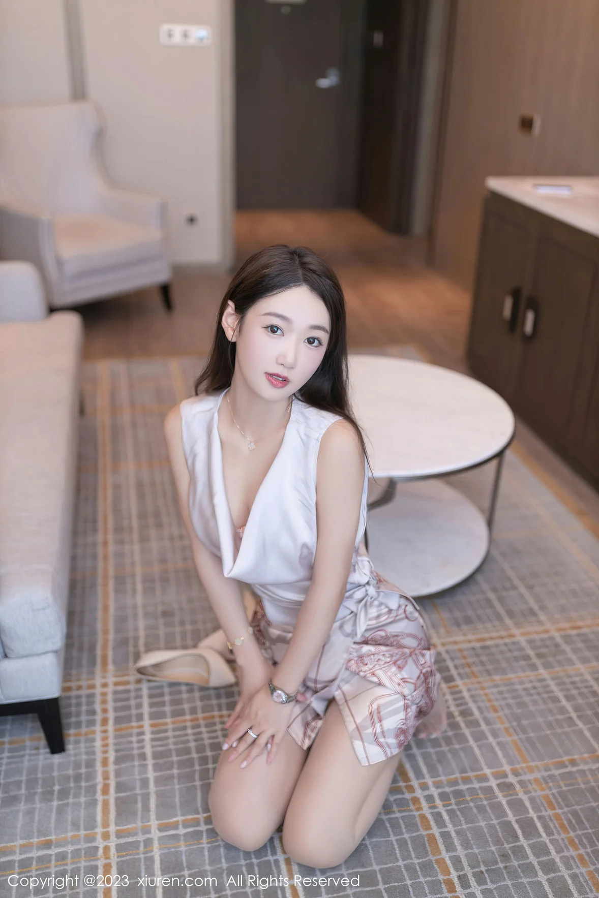  XiuRen 秀人 No.7264 唐安琪 粉色蕾丝内衣珠三角旅拍 [79P]第12张