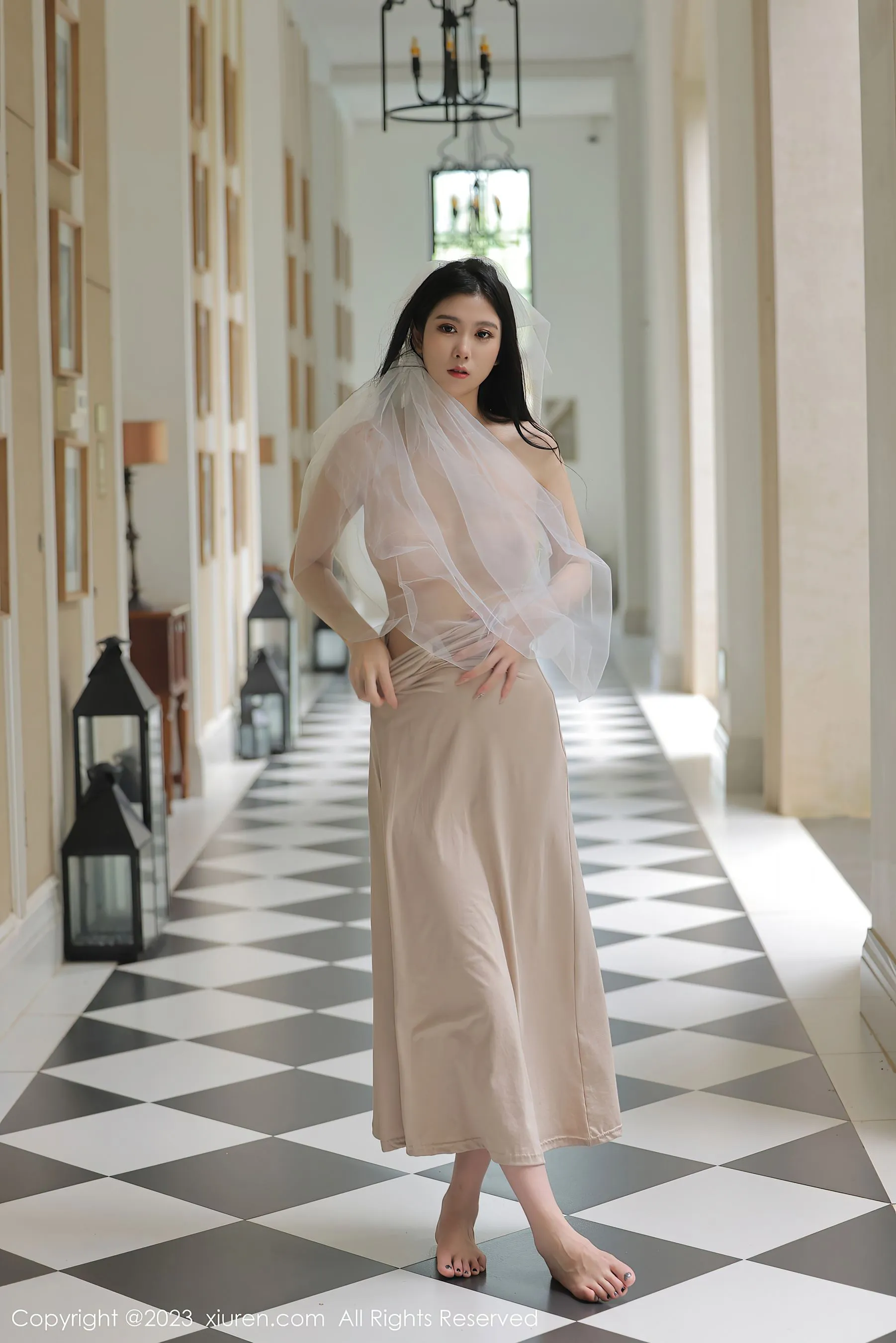 秀人网 No.6513 李雅柔182CM 万宁旅拍第12张