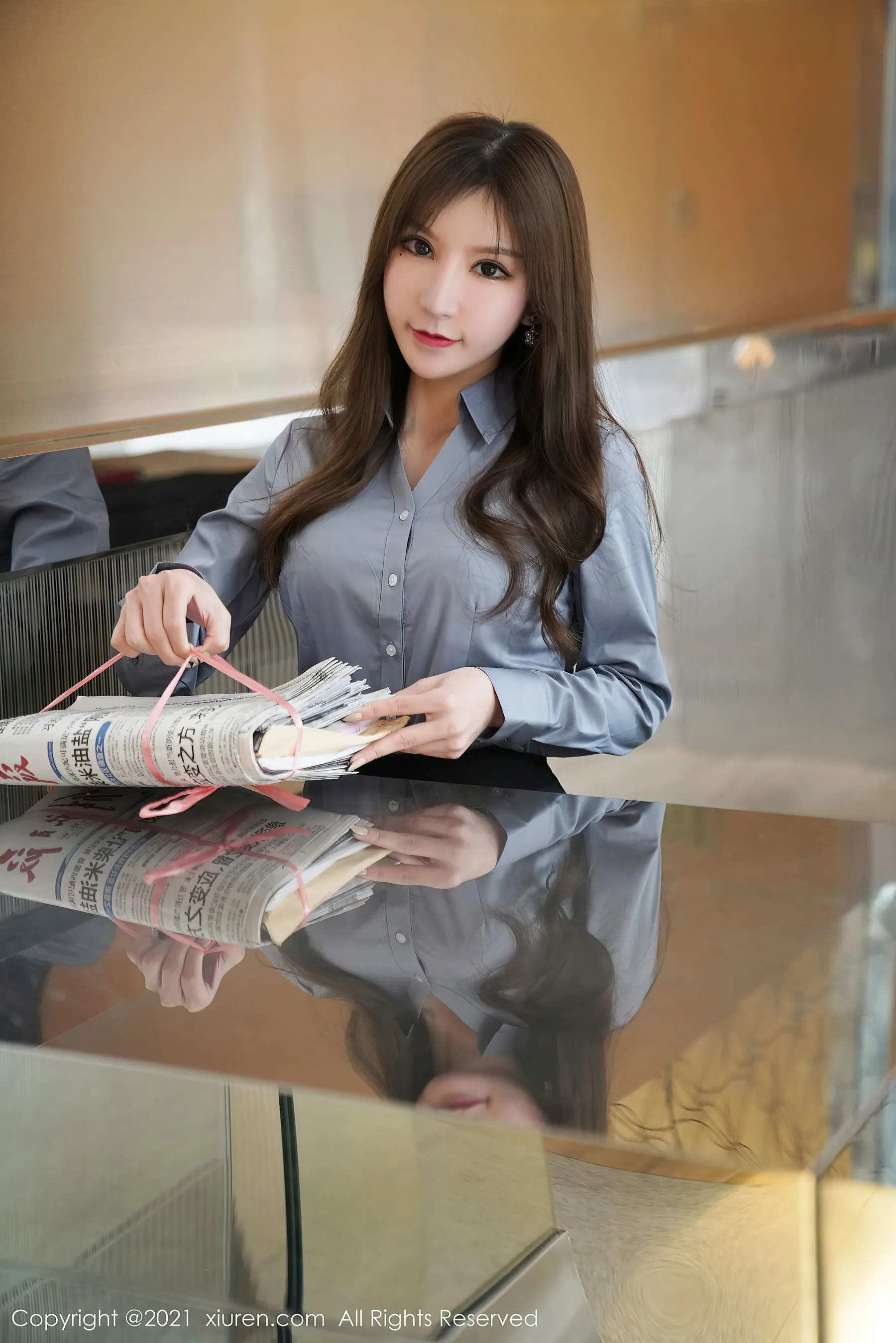  秀人 No.3187 周于希Sandy第5张