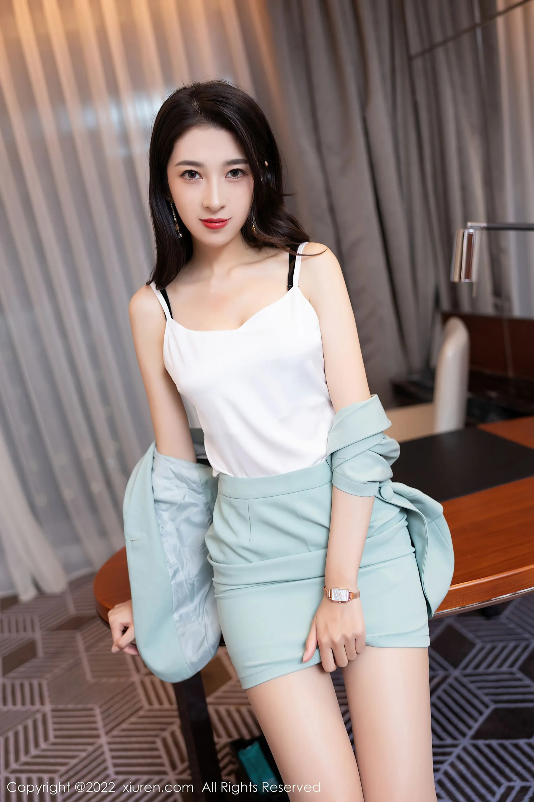  秀人网 No.5403 林乐一 制服丝袜第23张