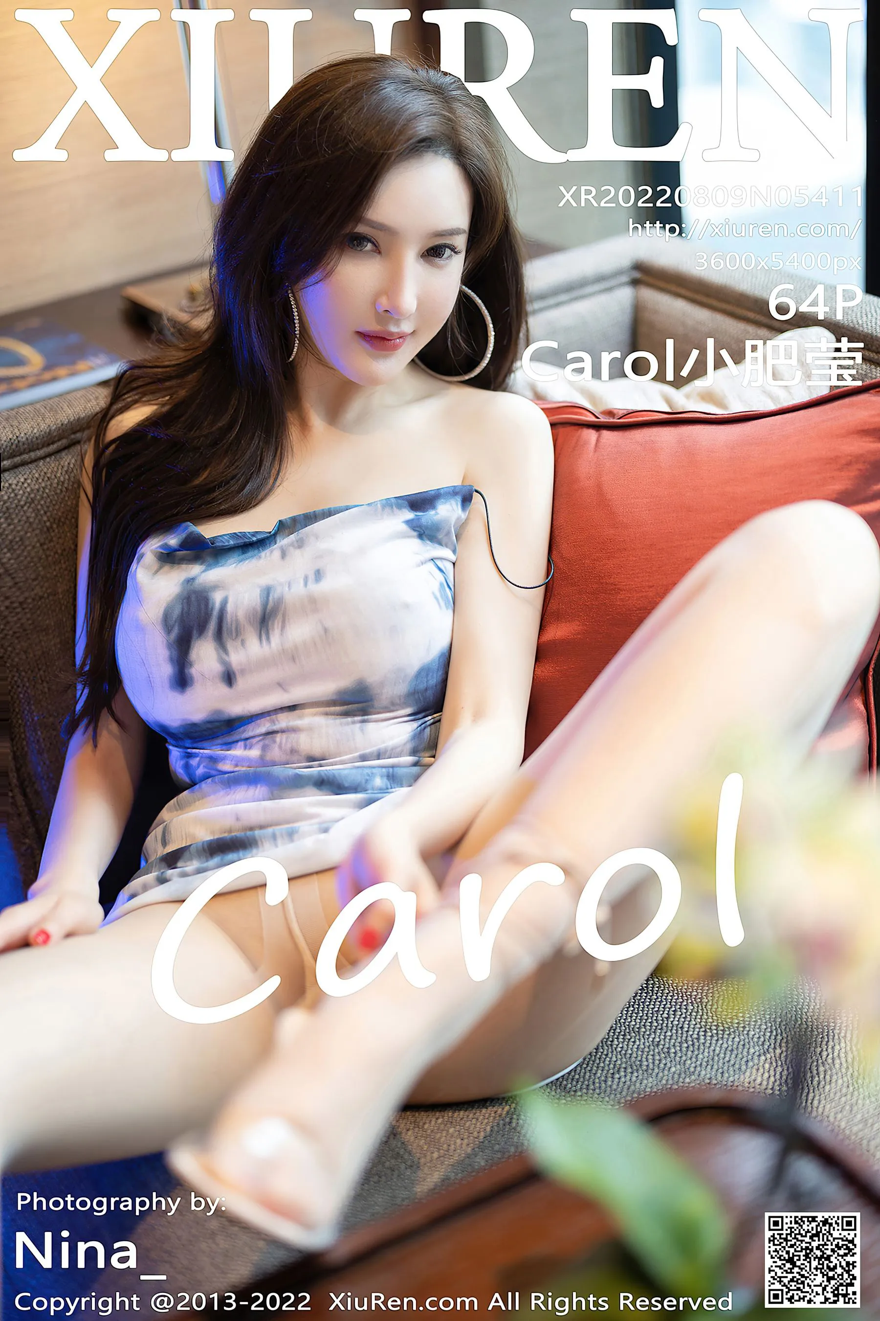  秀人网 No.5411 Carol小肥莹 美臀丰腴第22张