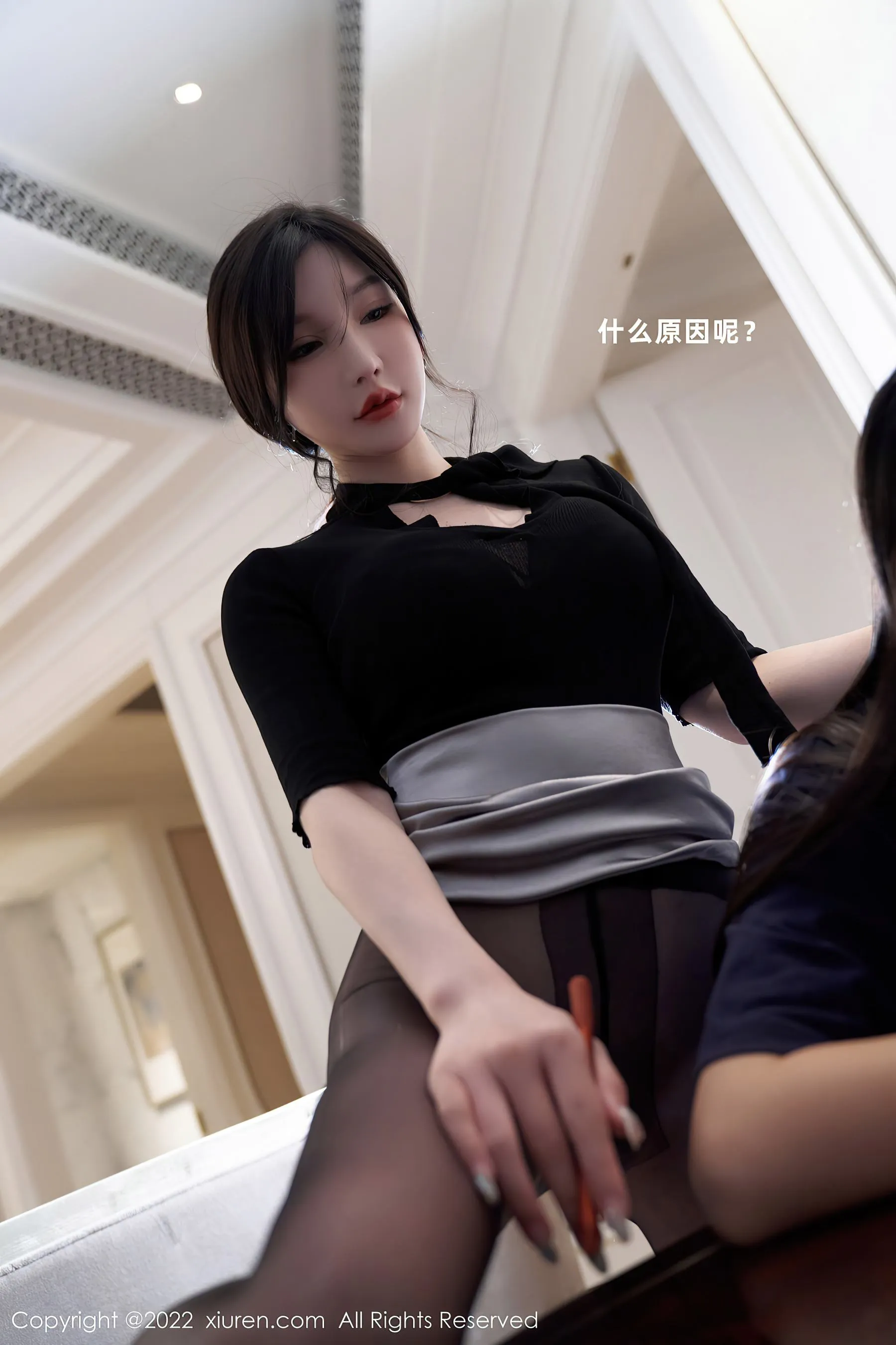  秀人网 No.5777 周于希Sally 黑丝美臀第12张