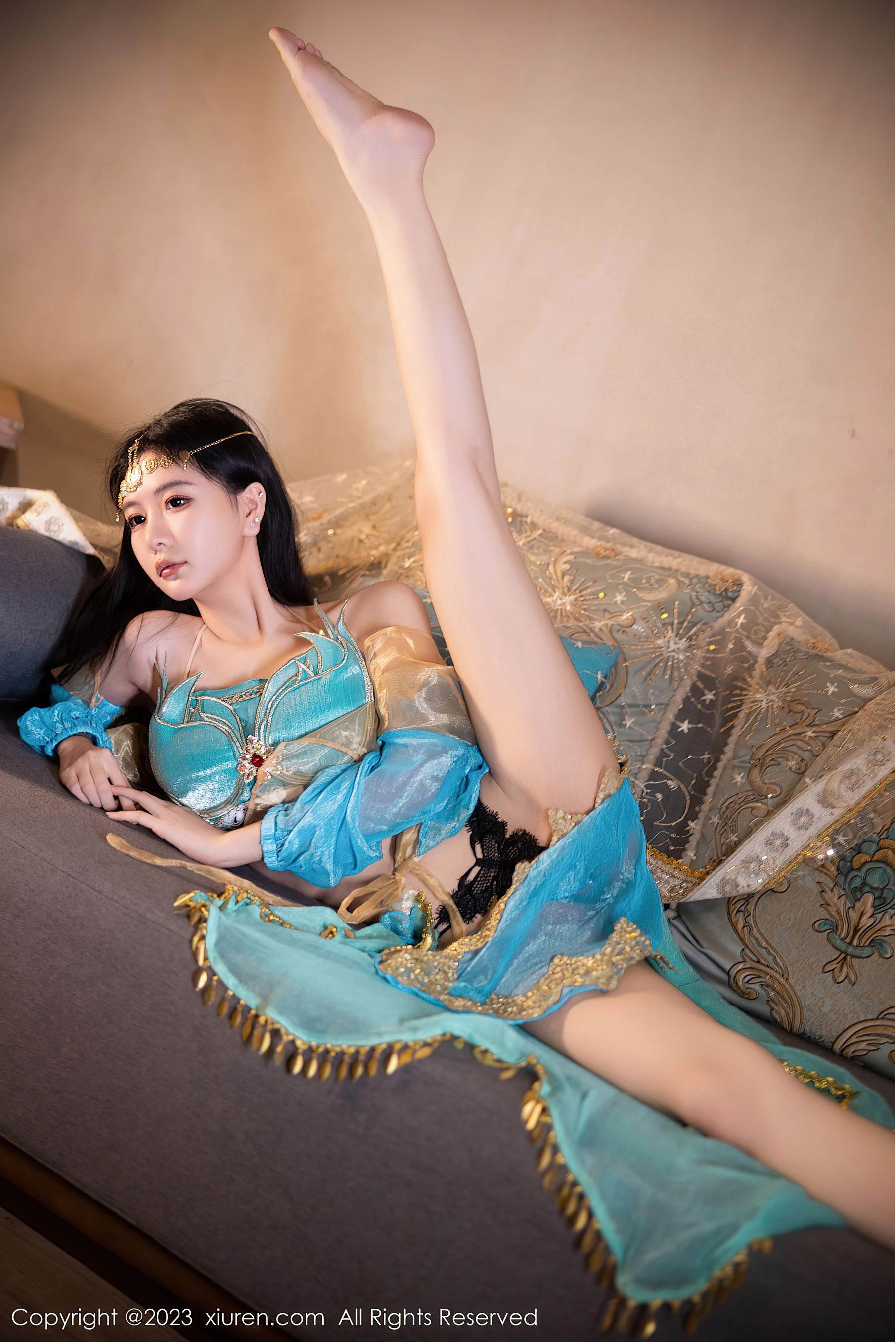  XiuRen 秀人 No.7469 幼幼 西域舞娘美腿第15张