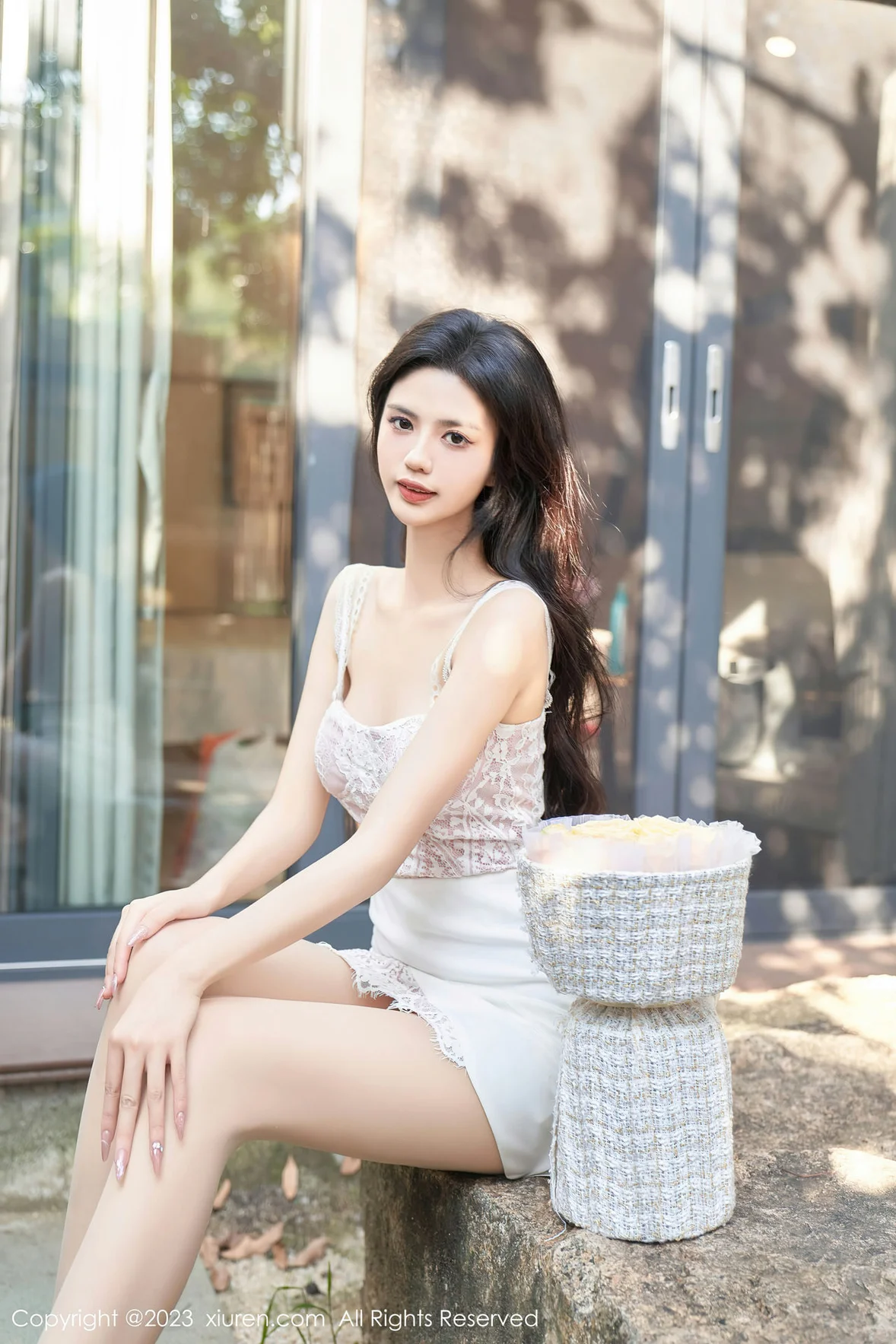  秀人网 No.7415 浅浅Danny 浅粉色上衣性感写真 [66P]第3张