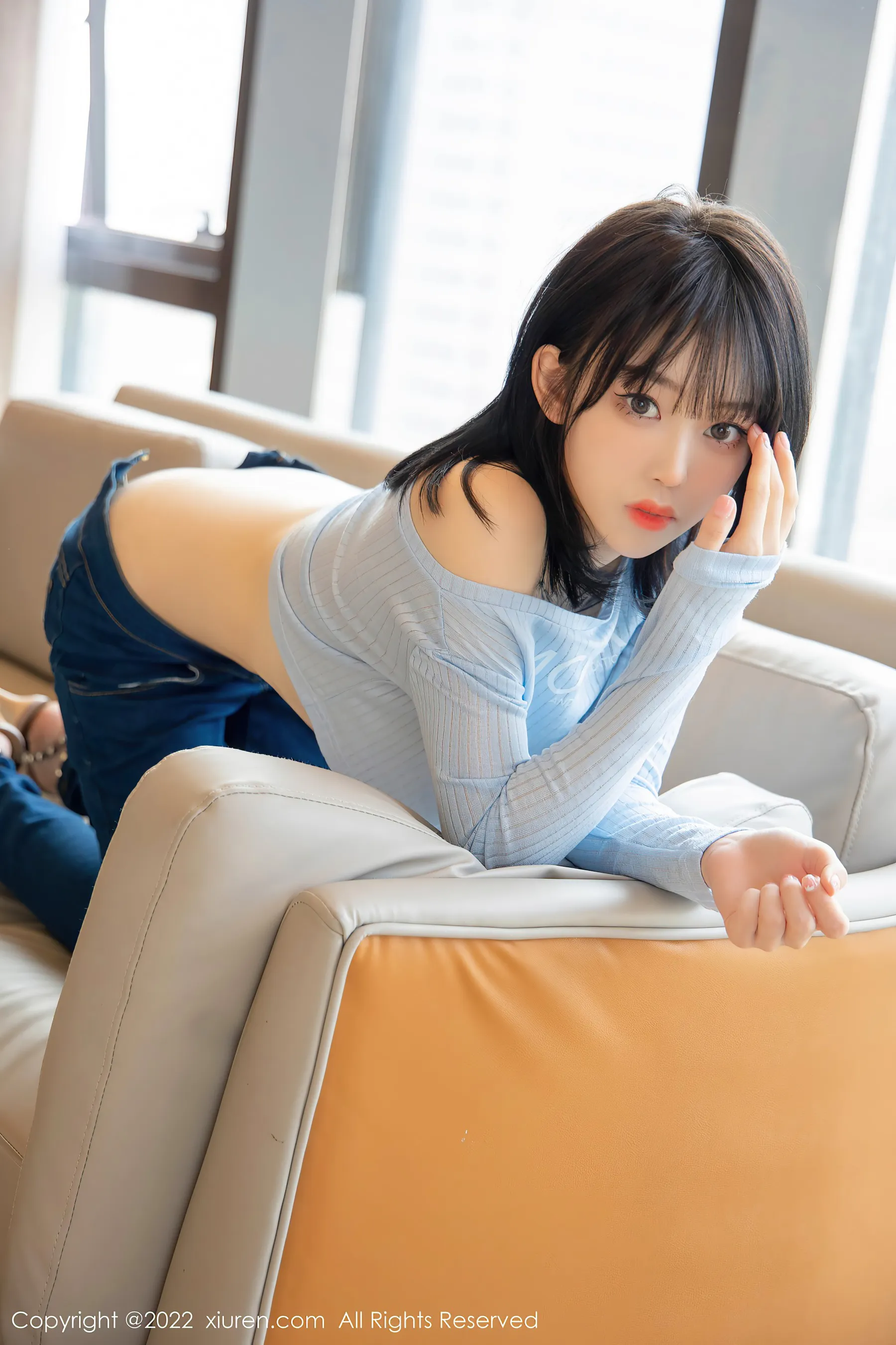 秀人网 No.4584 奶瓶. 牛仔裤美腿第20张