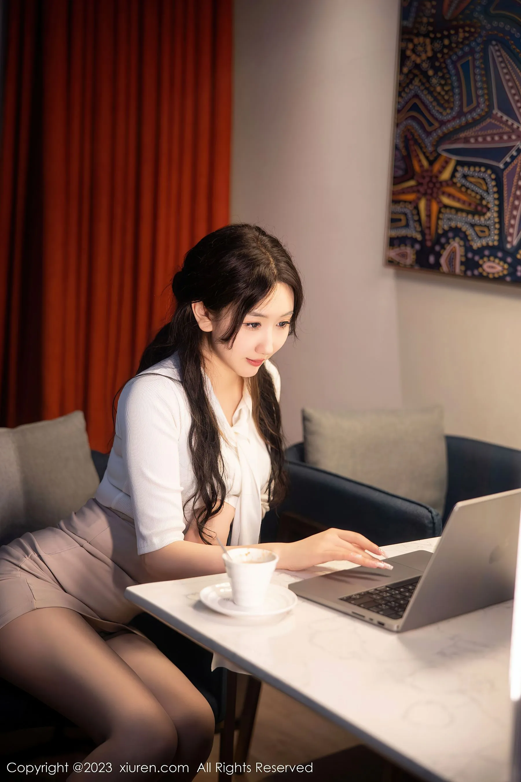  秀人网 No.6207 江真真 妩媚美腿第32张