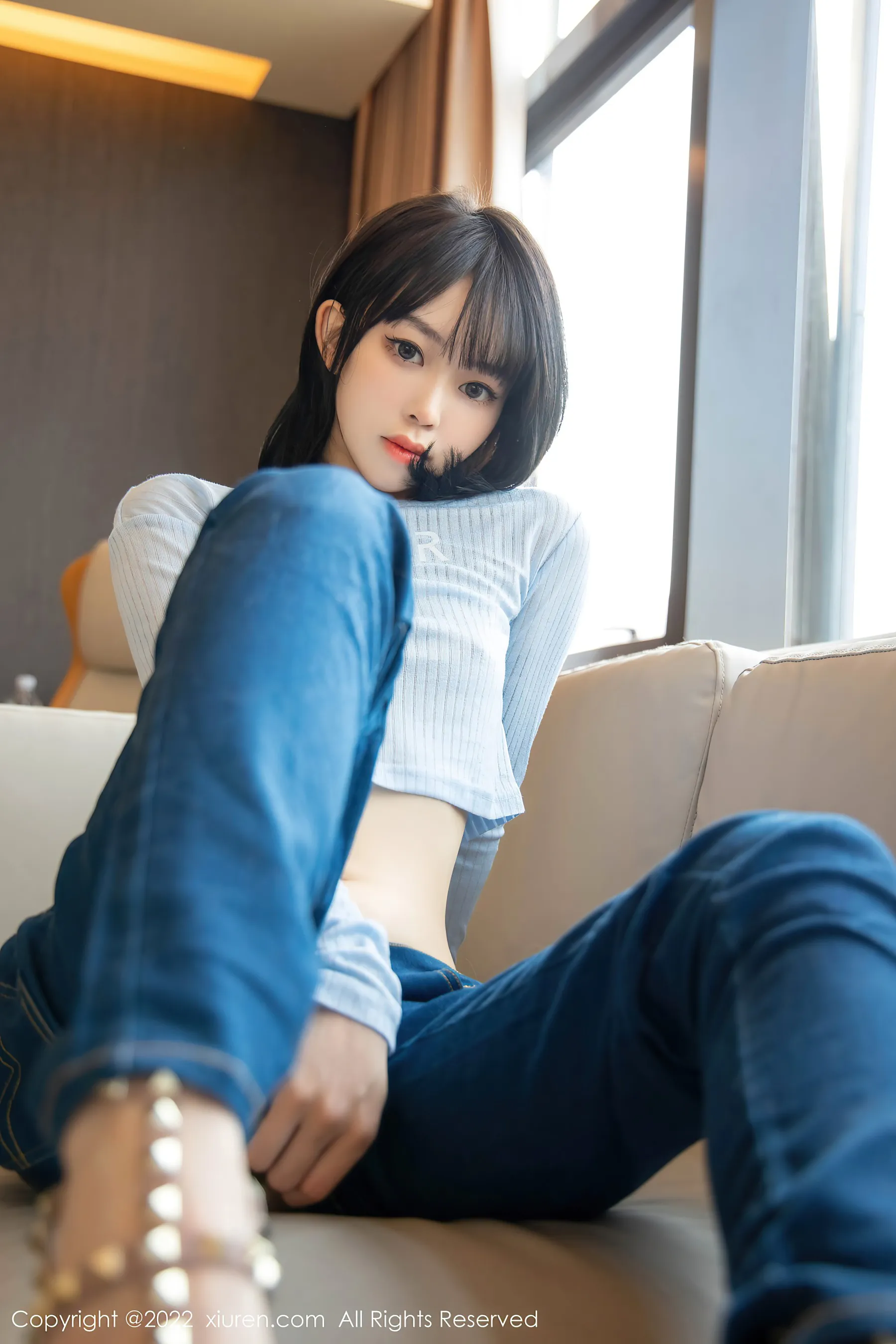 秀人网 No.4584 奶瓶. 牛仔裤美腿第24张