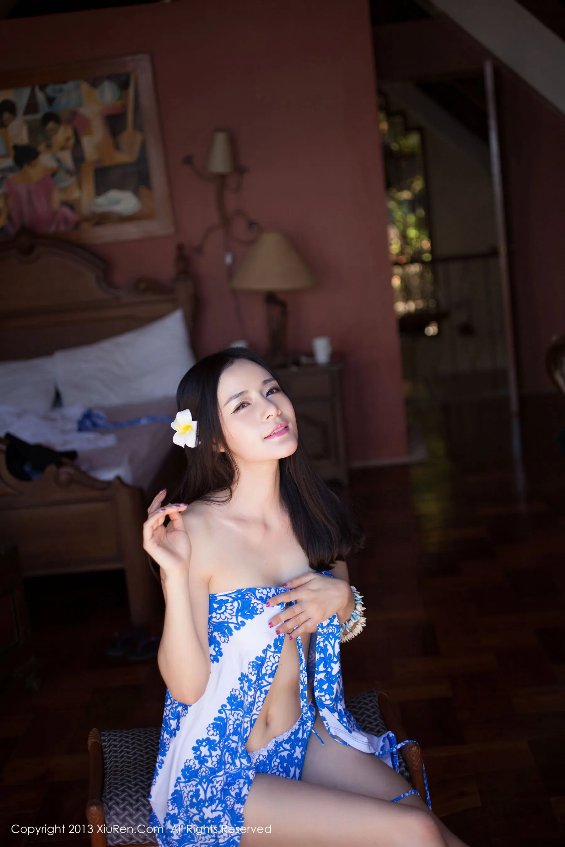 nancy小姿 &海边唯美比基尼系列 秀人网 No.069第3张