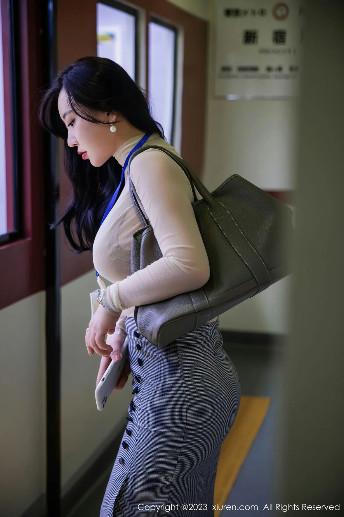  XiuRen 秀人 No.7054 王婉悠Queen 杏色内衣性感写真 [79P]第4张