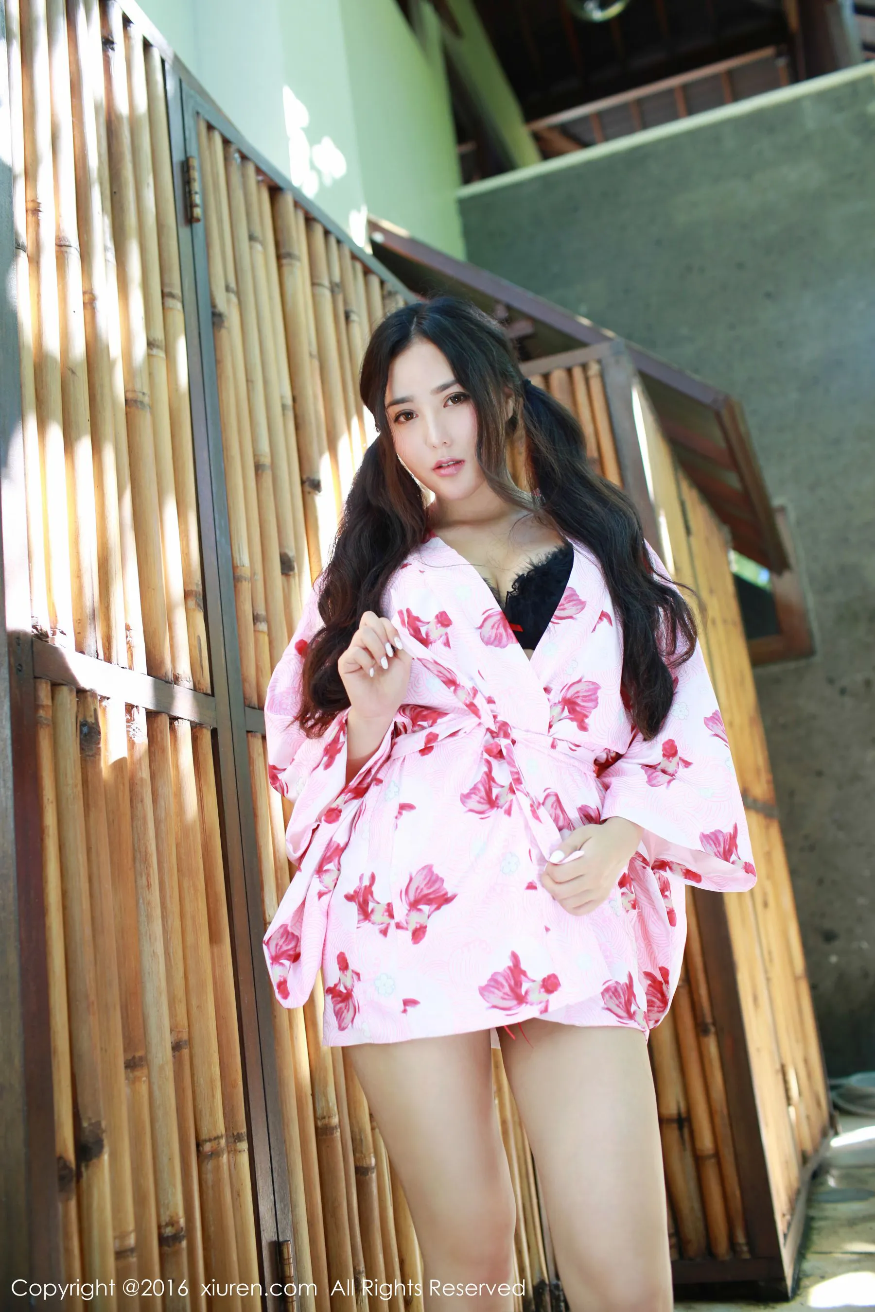 Manuela玛鲁娜《性感小恶魔COS+和服系列》 秀人网 No.554第9张