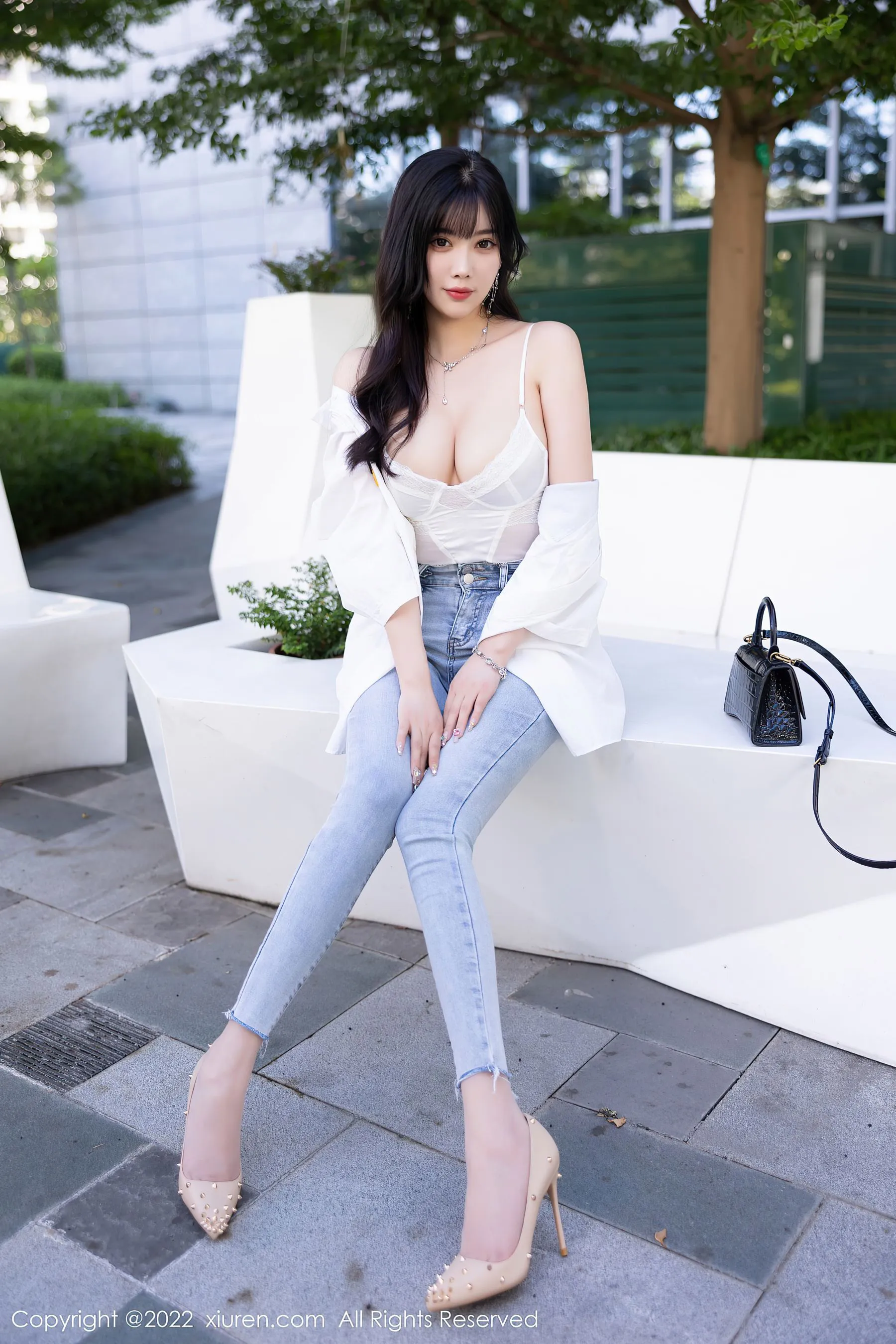  秀人网 No.5614 杨晨晨 牛仔裤美臀第20张