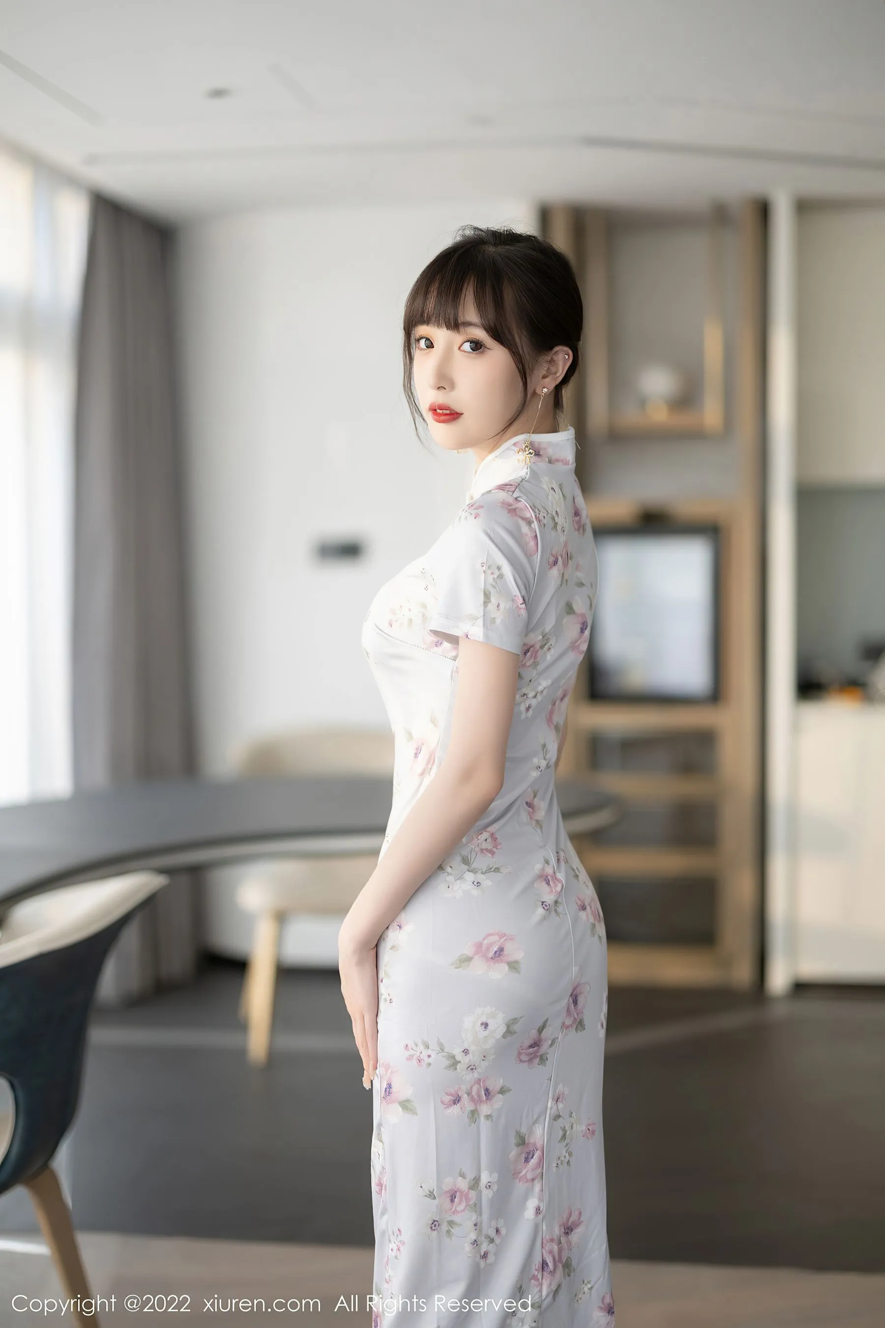 秀人网 No.5757 林星阑 旗袍美腿第18张