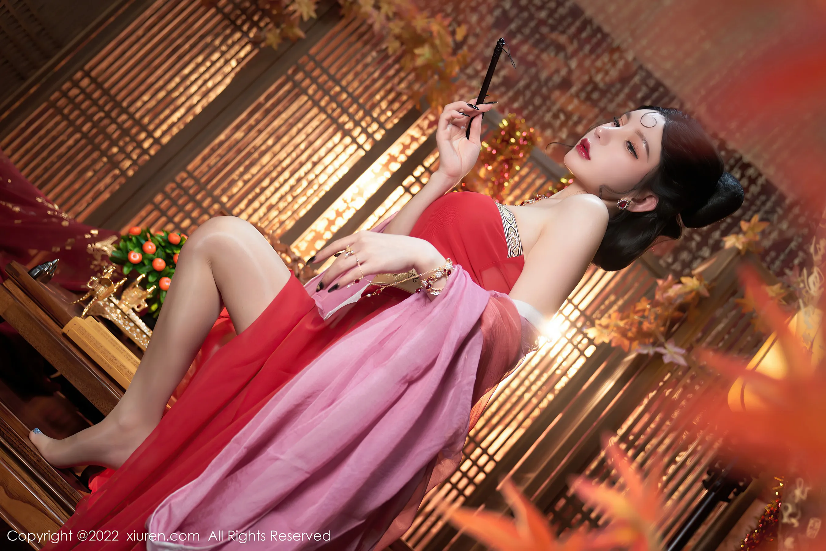  秀人网 No.4575 周于希Sally 古装服饰第10张