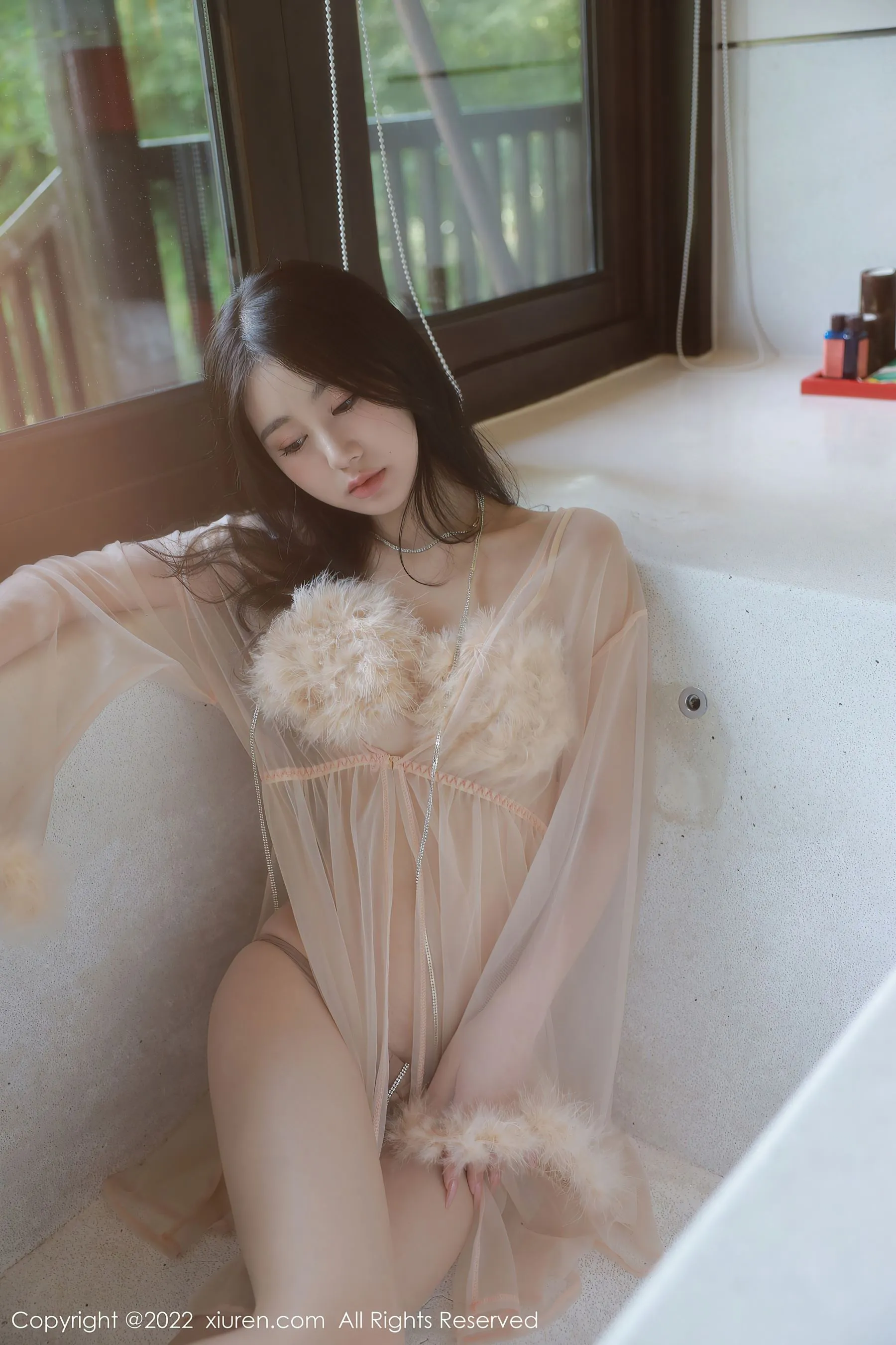 秀人网 No.5796 谢晚晚第5张