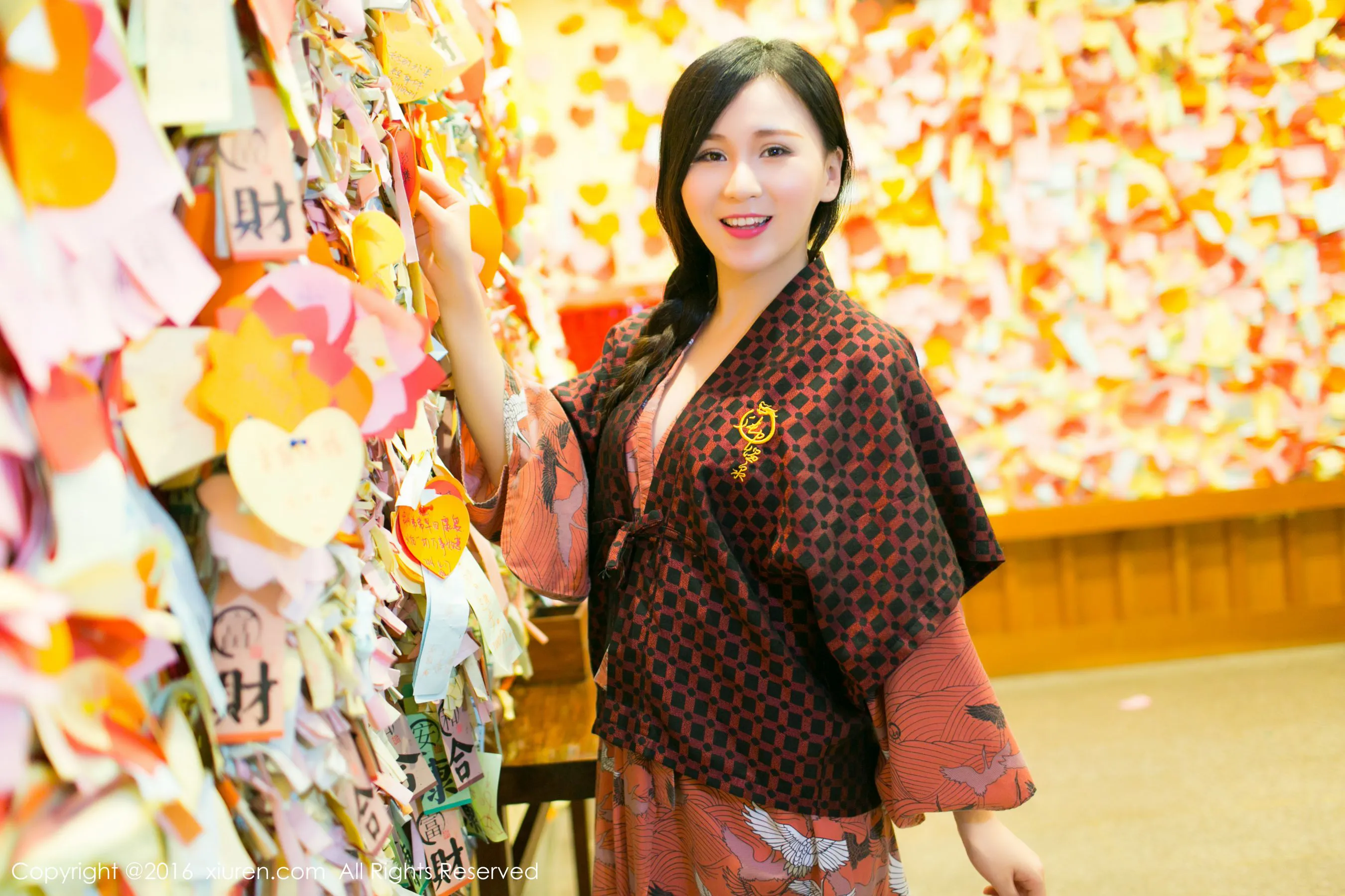 唐雨辰TYC《古典汉服+和服系列》 秀人网 No.557第18张