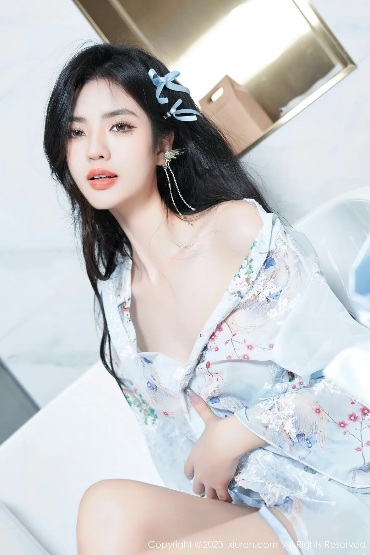  XiuRen 秀人 No.6924 浅浅Danny 原色丝袜性感写真 [80P]第23张