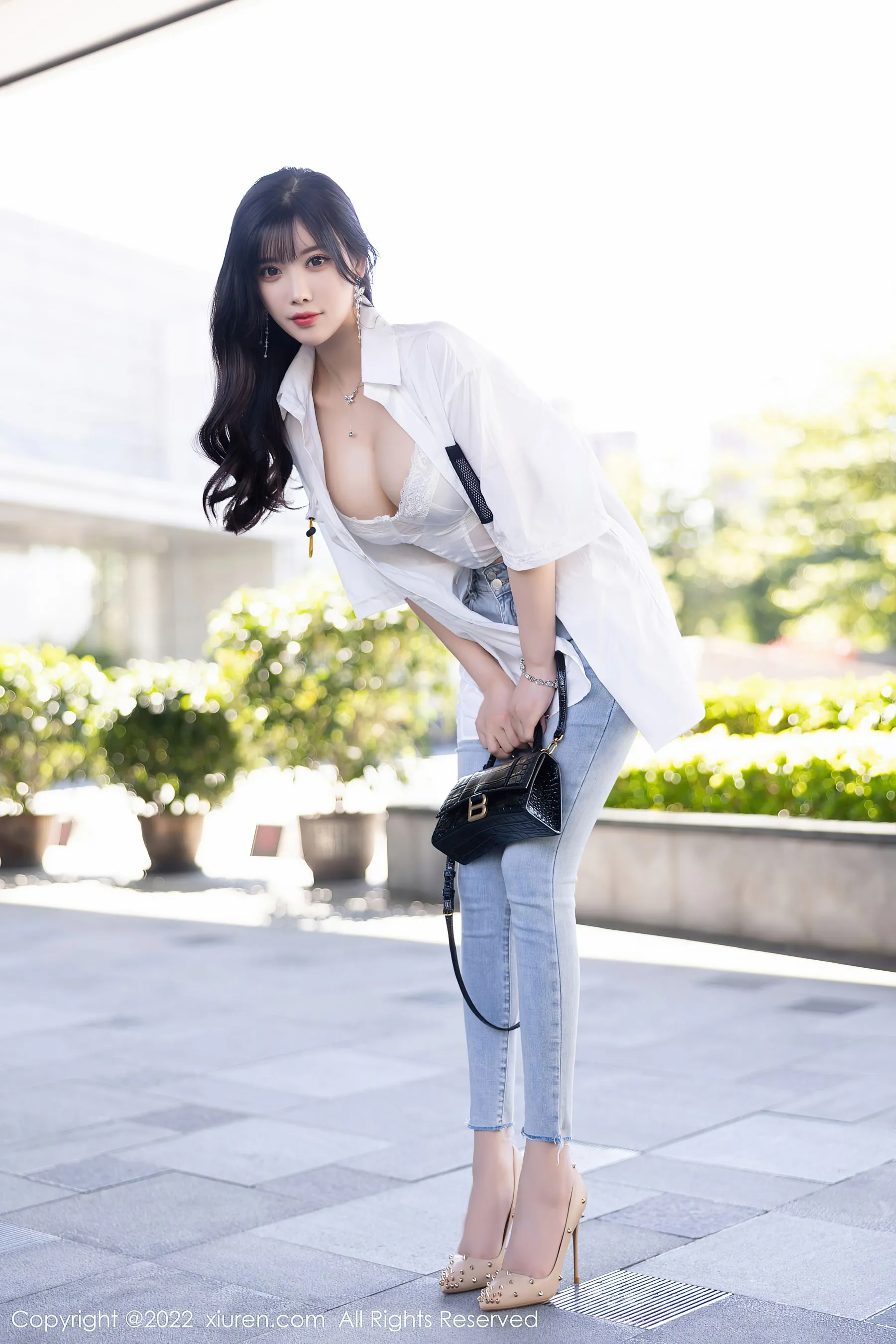 秀人网 No.5614 杨晨晨 牛仔裤美臀第16张