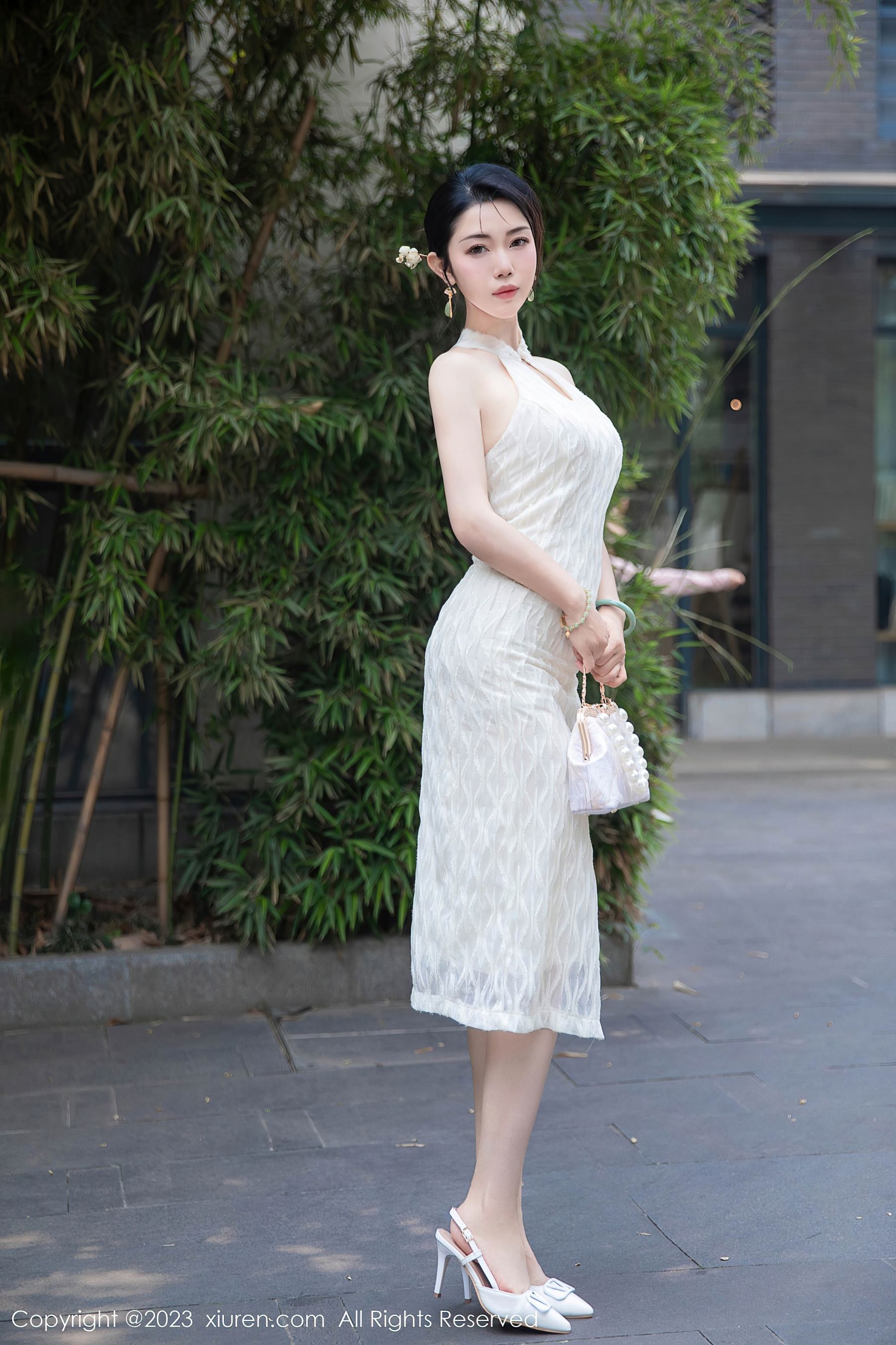 XiuRen 秀人 No.7435 严利娅Yuliya 旗袍美臀第18张