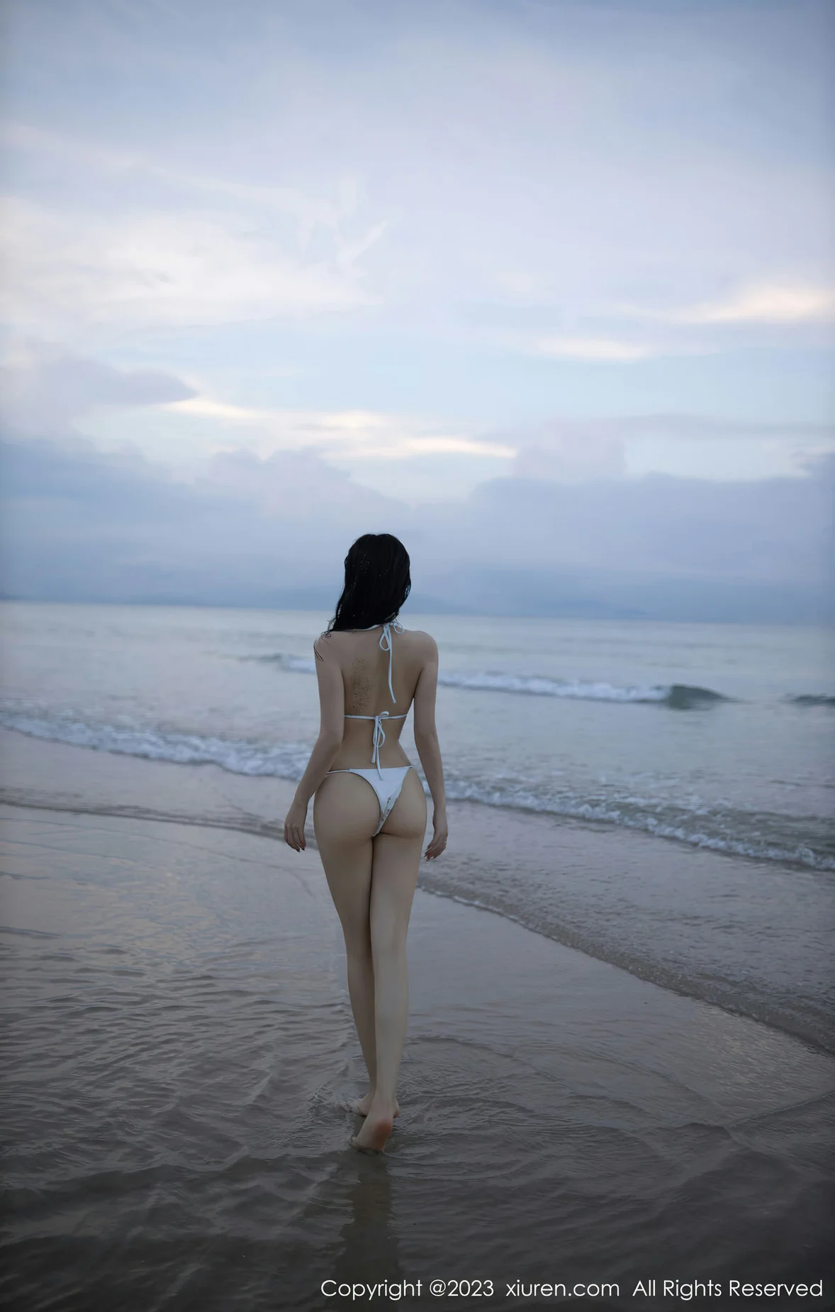  XiuRen 秀人 No.6852 鱼子酱Fish 白色比基尼巴厘岛旅拍1 [81P]第18张