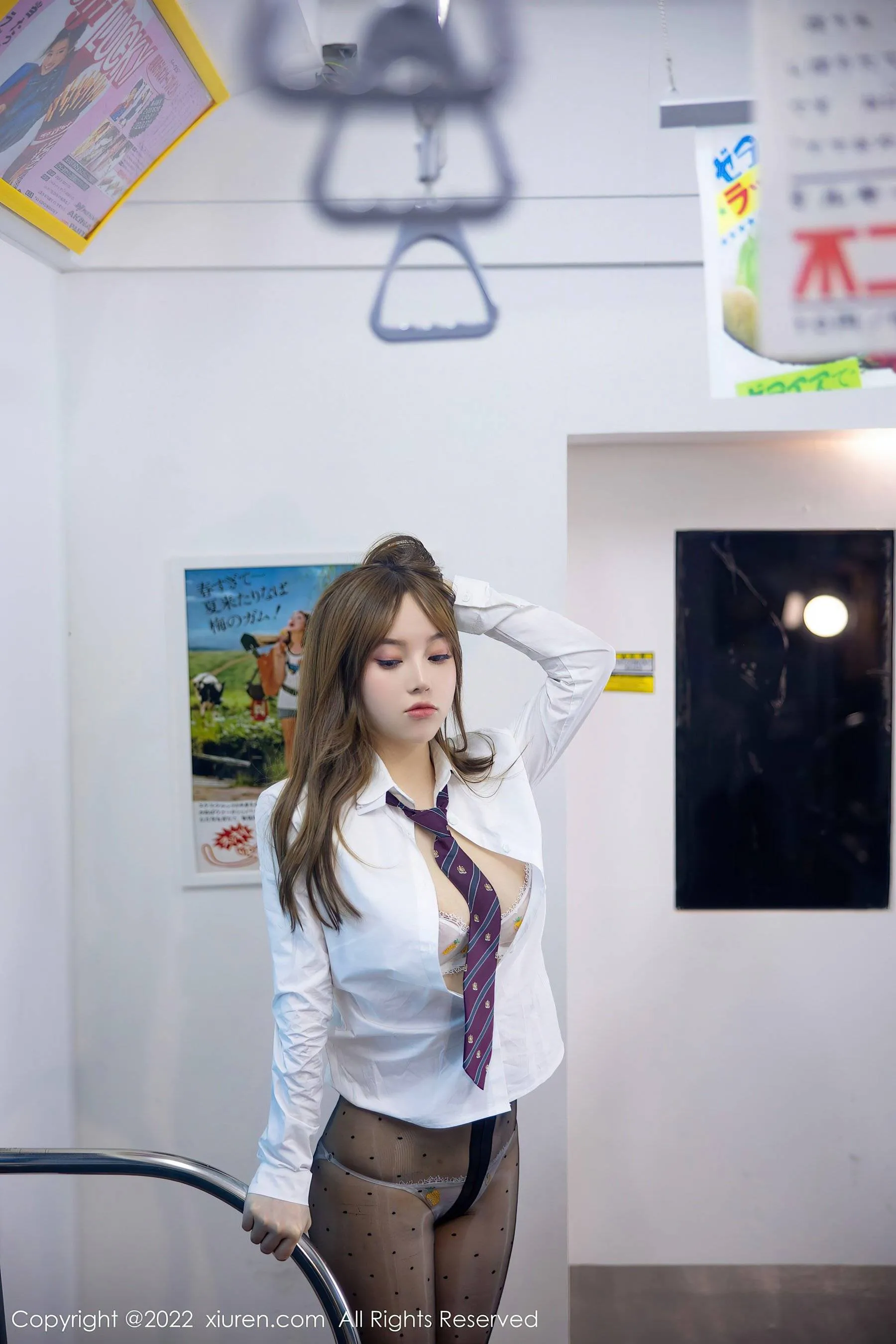  秀人网 No.5899 豆瓣酱 黑丝美臀第3张