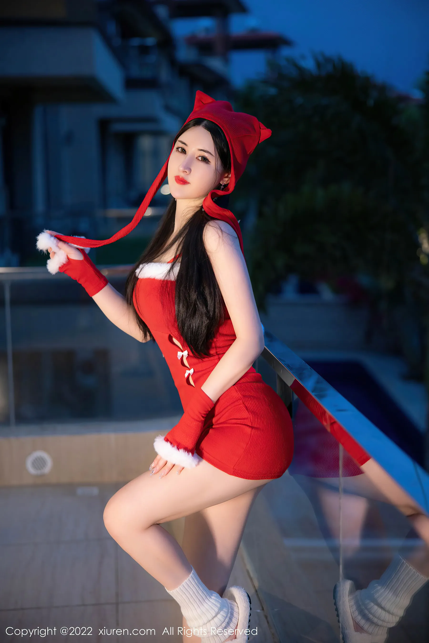  秀人网 No.4565 诗诗kiki 新年美腿第18张