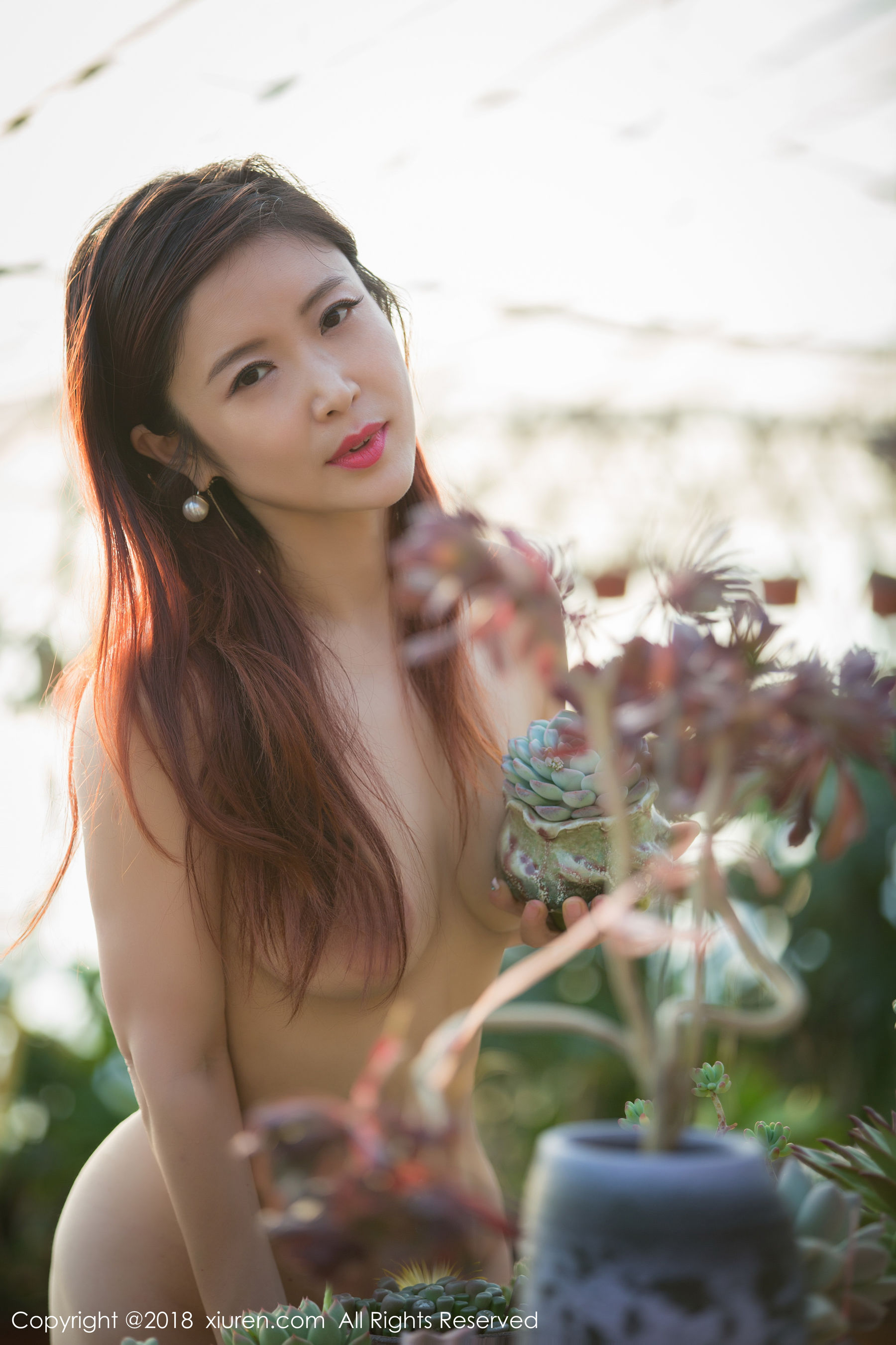  西希白兔《美臀露出系列》 秀人 NO.884第1张