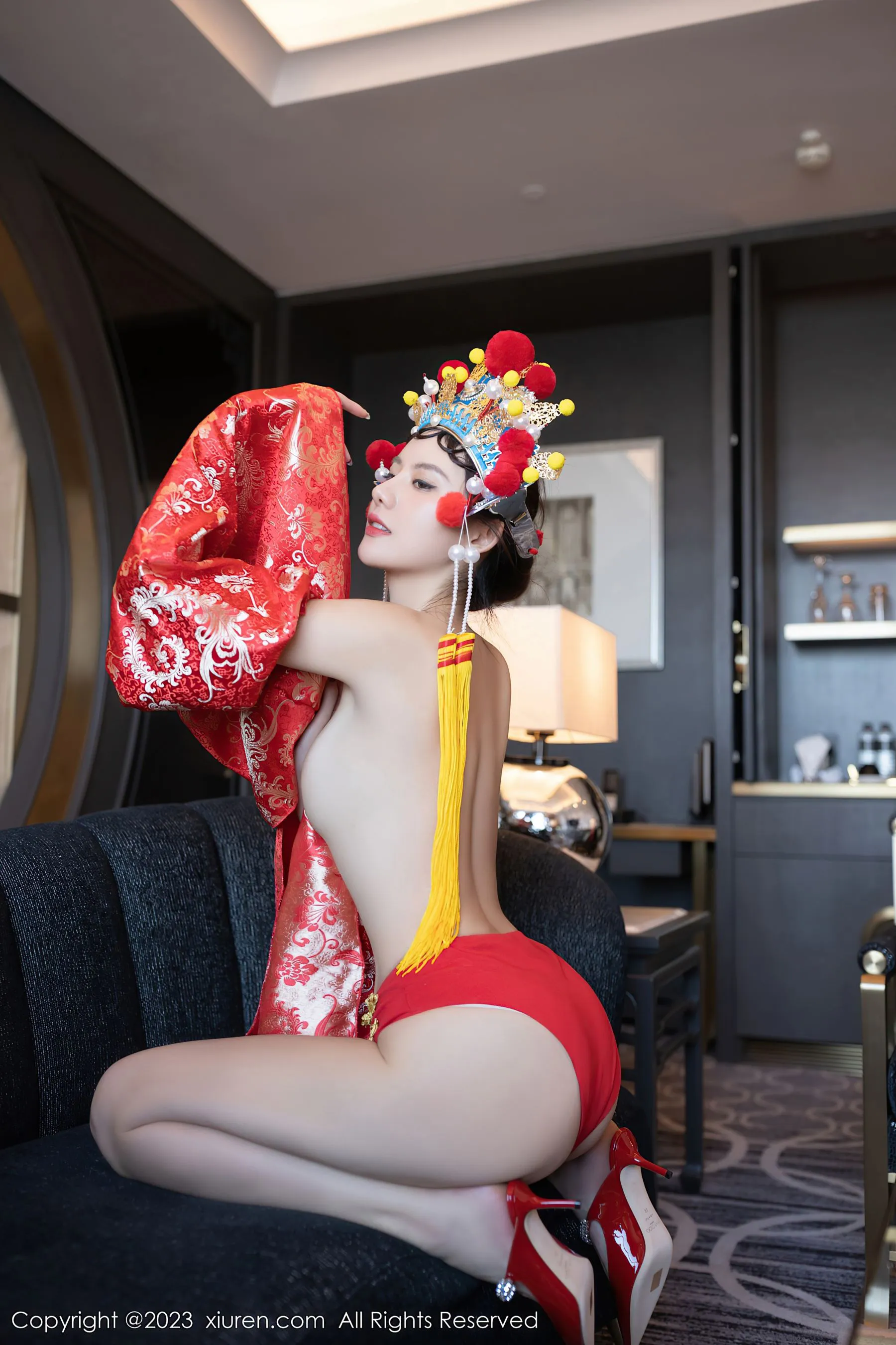 秀人网 No.6308 就是阿朱啊第4张