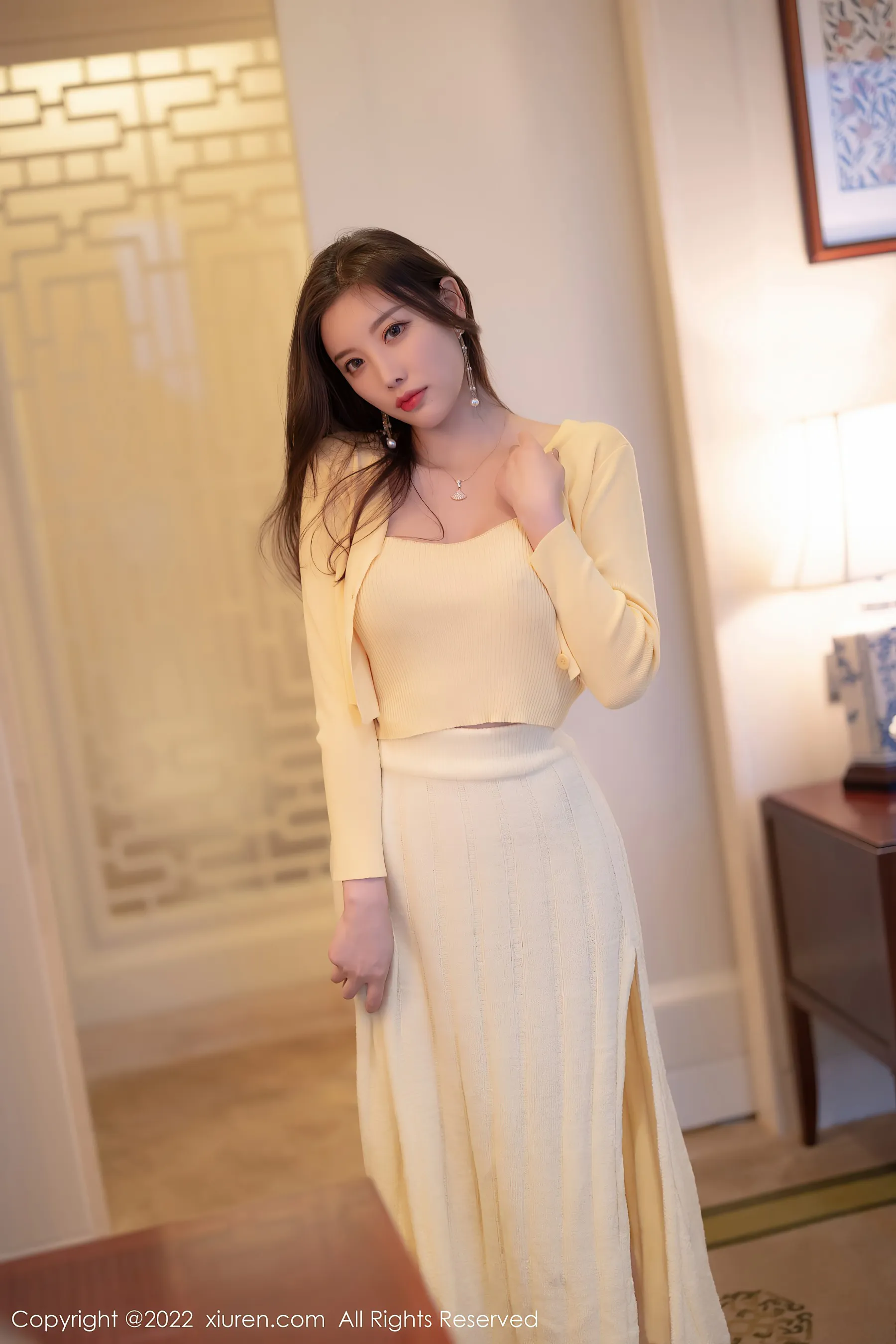 秀人网 No.4654 杨晨晨Yome 丝袜美腿第19张