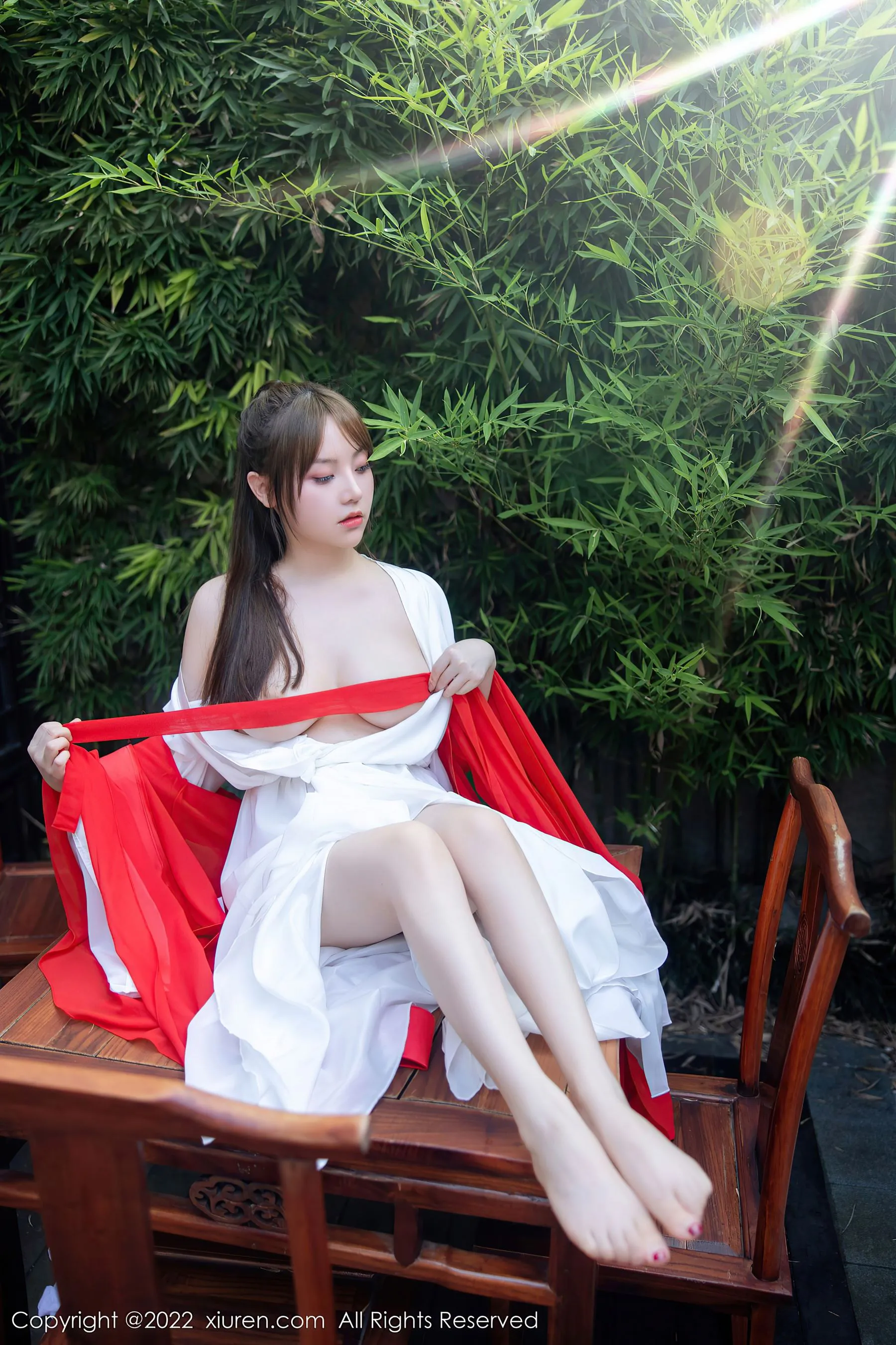  秀人网 No.5414 豆瓣酱 古装女神第9张