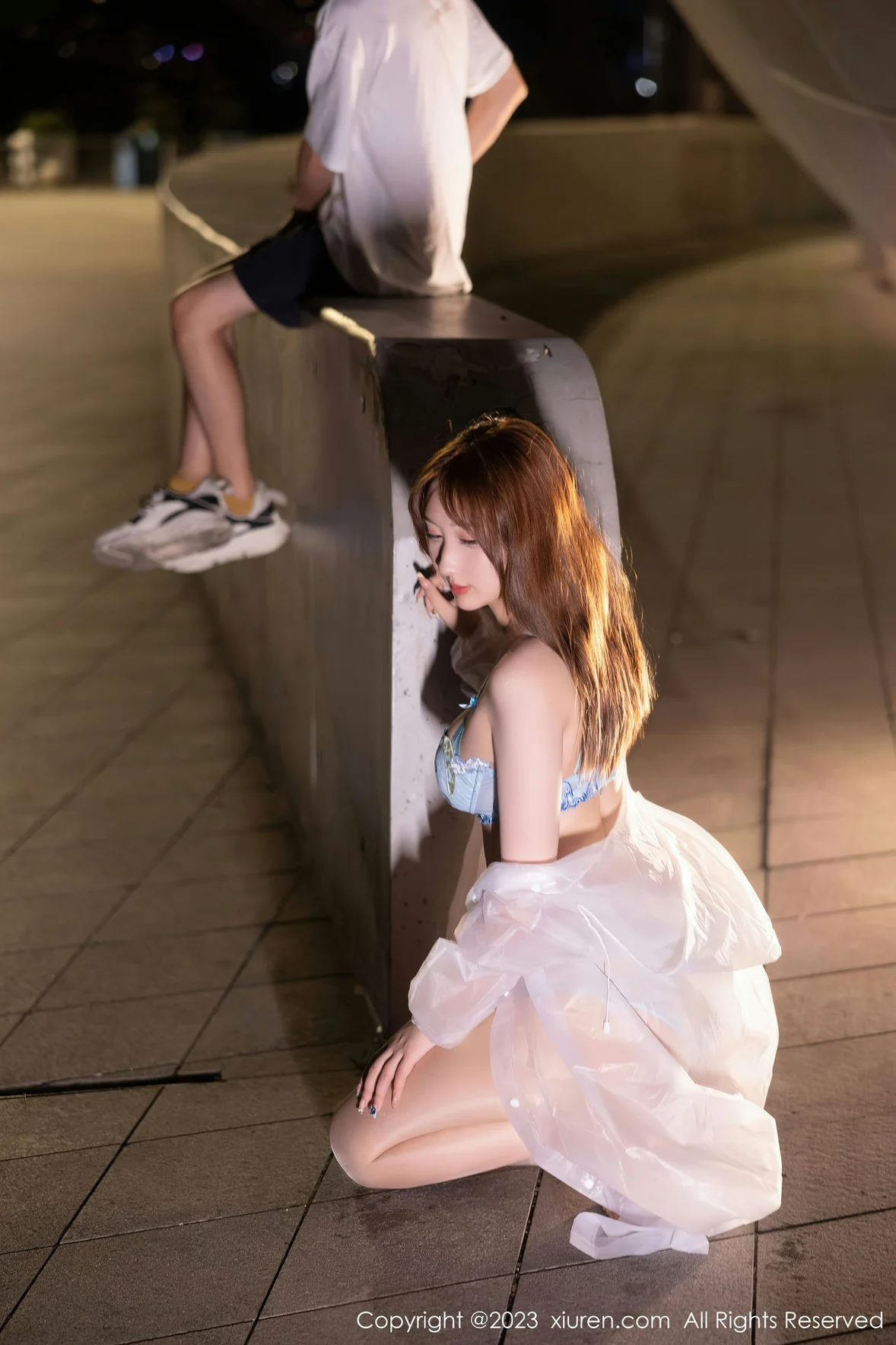  XiuRen 秀人 No.7072 江真真 户外拍摄性感写真 [81P]第12张