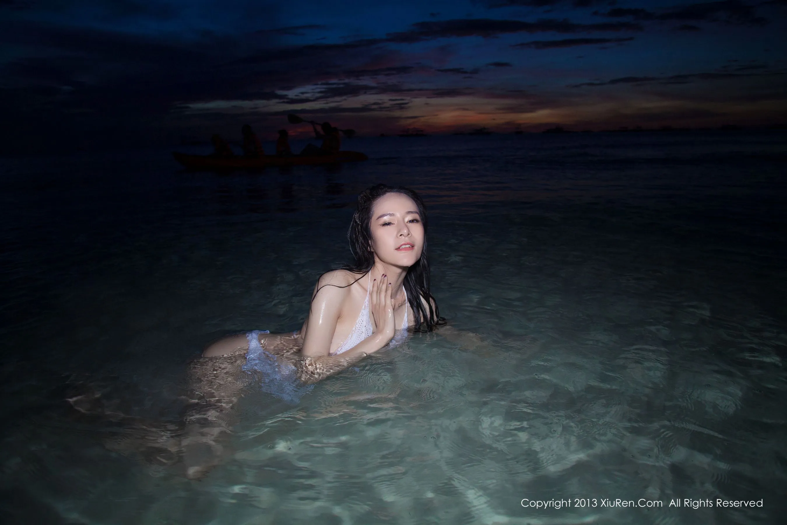 nancy小姿 &海边唯美比基尼系列 秀人网 No.069第20张