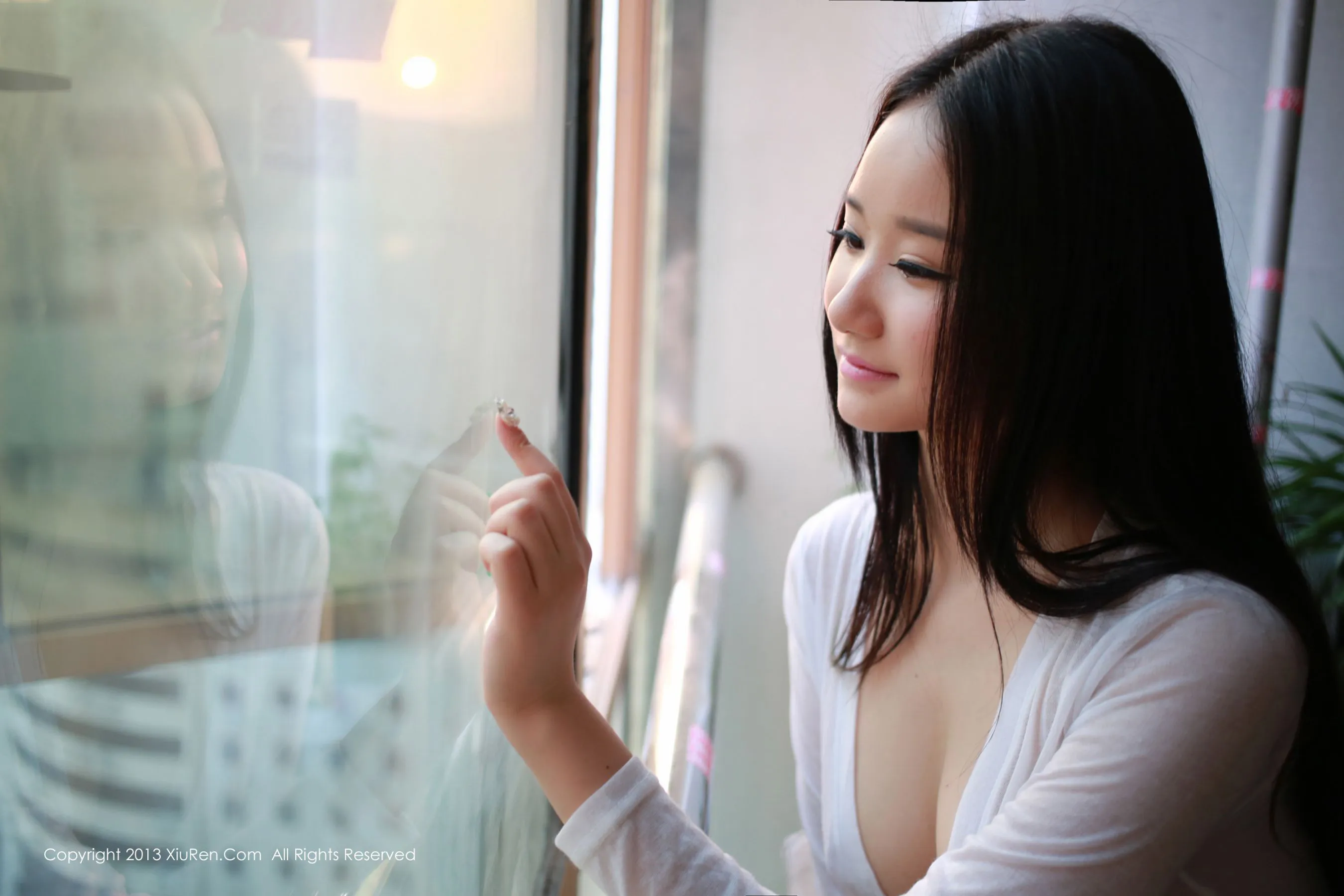 胡琦Seven《小清新私房》 秀人网 No.008第4张