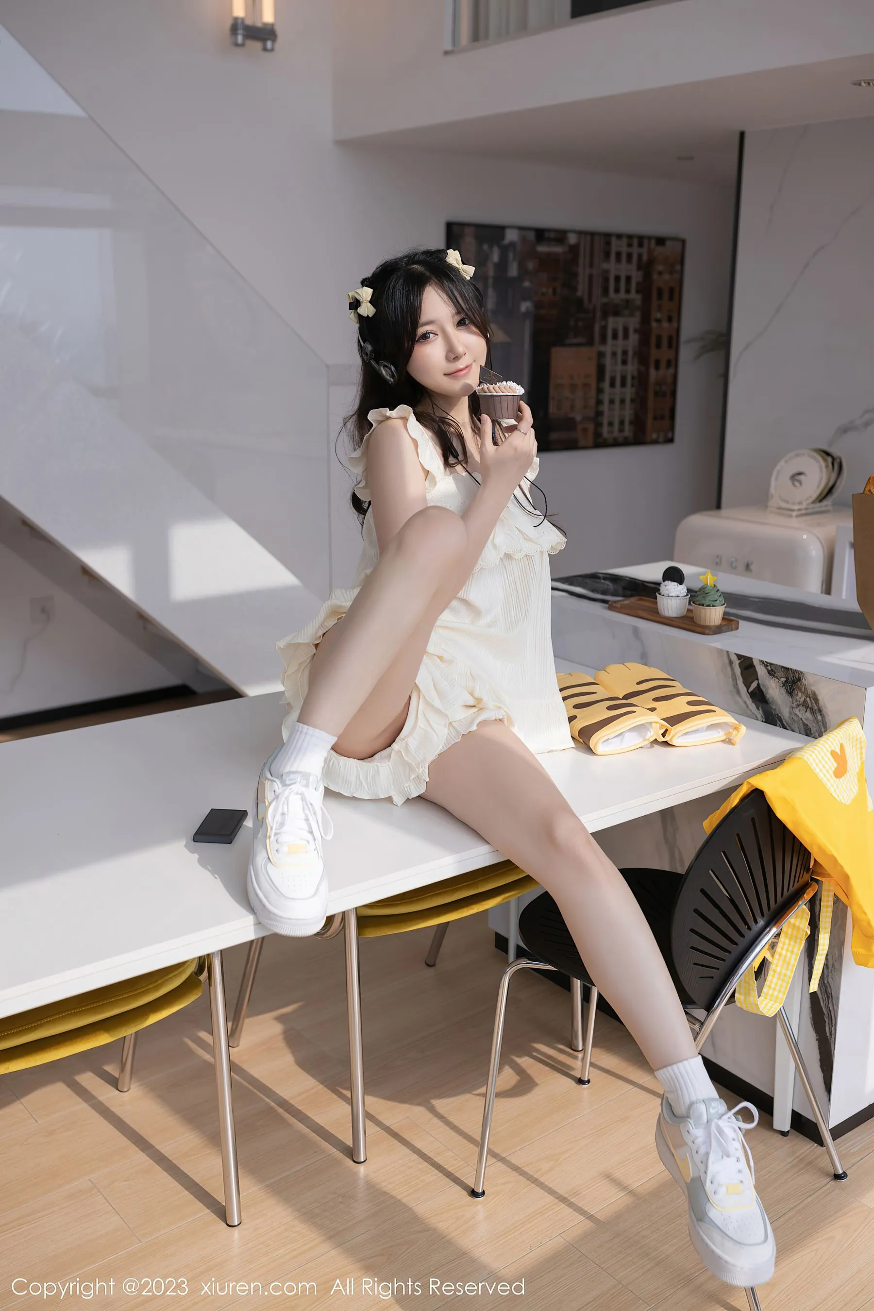  秀人网 No.6615 鱼子酱Fish 清爽美腿第26张